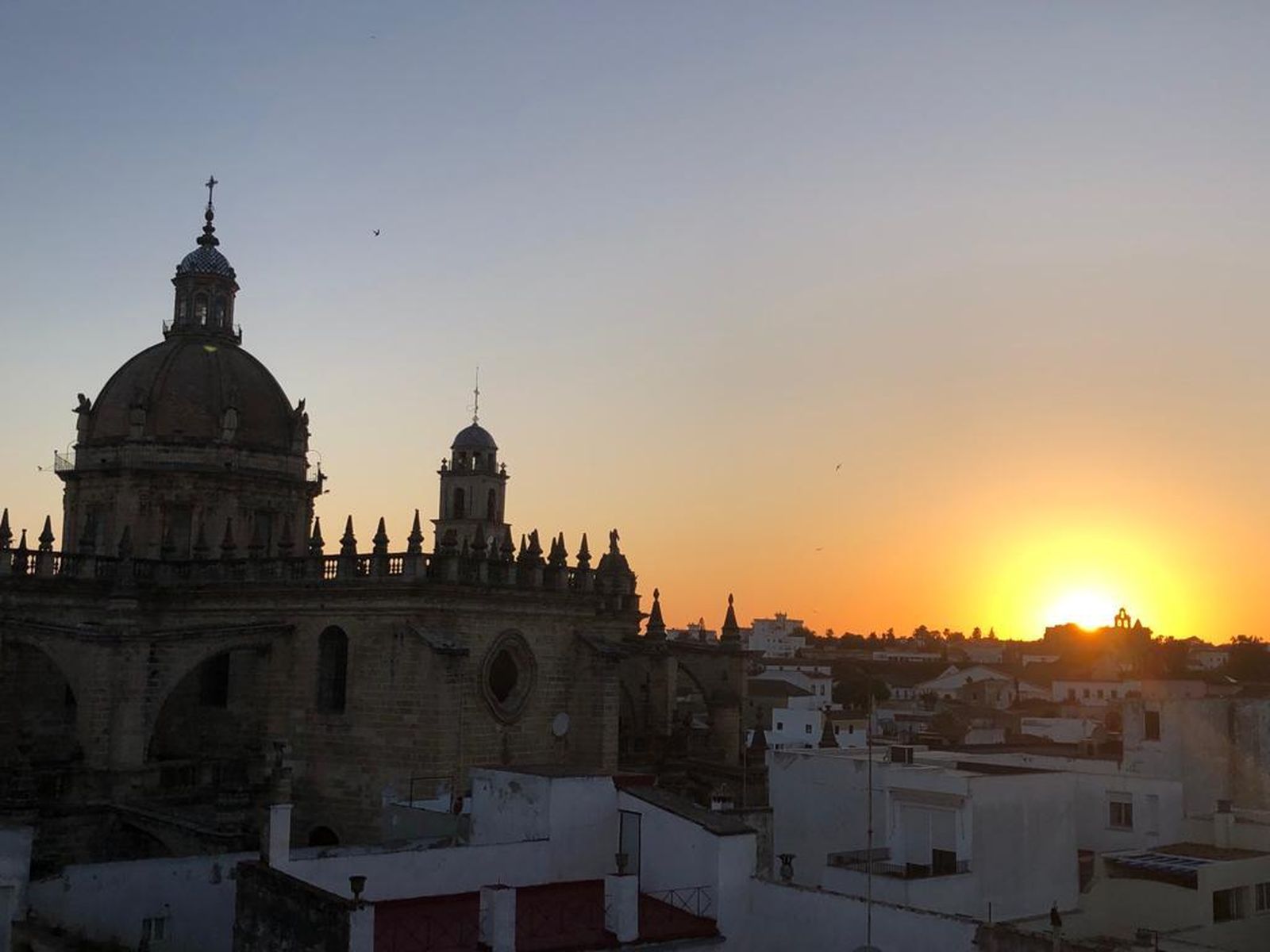 Vista de la Catedral de Jerez.