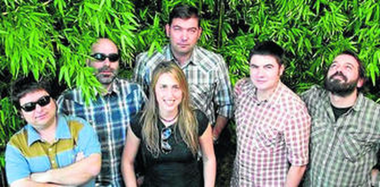 Los integrantes de The Brass Buttons.