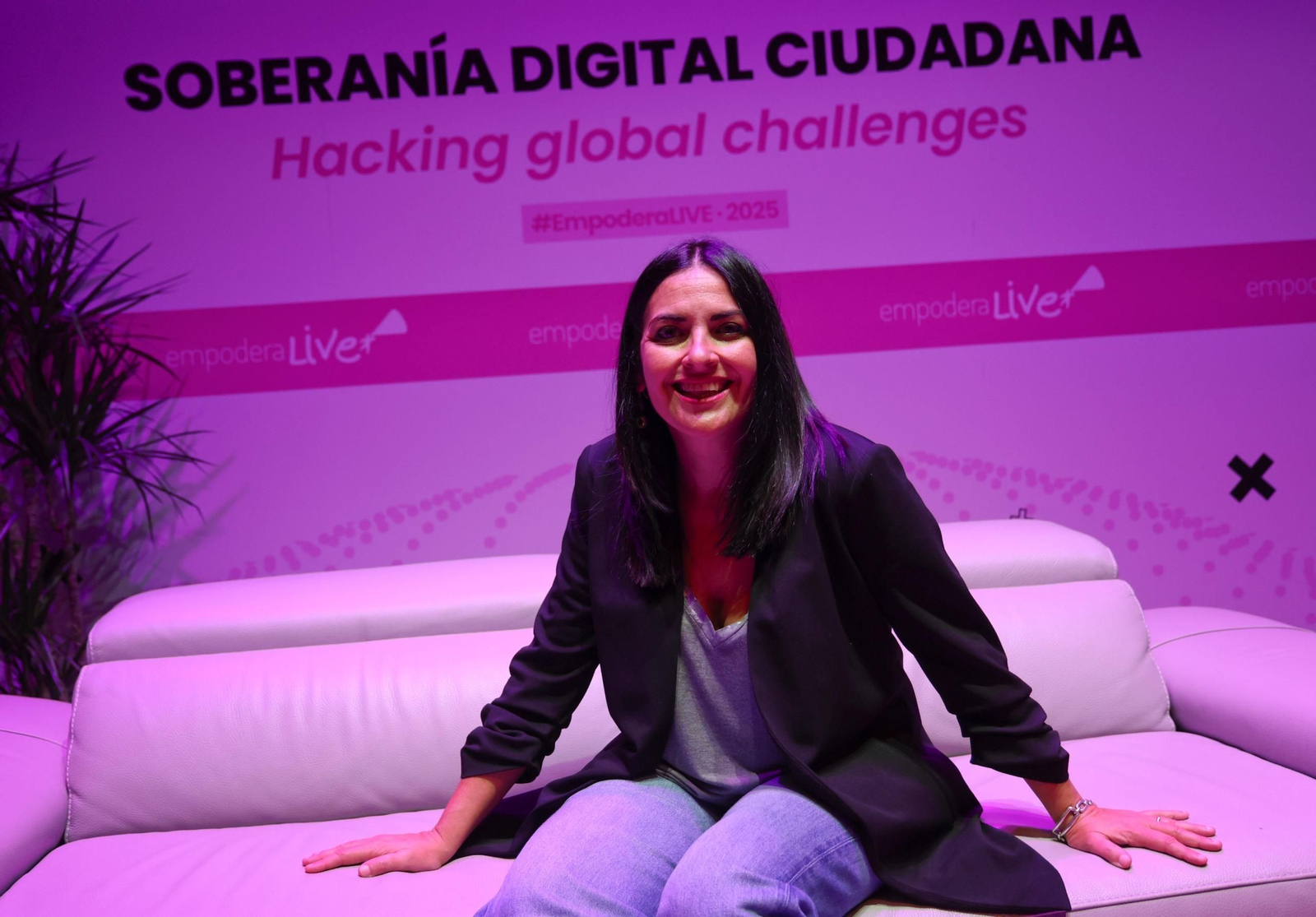 Yolanda Rueda, presidenta de Cibervoluntarios.
