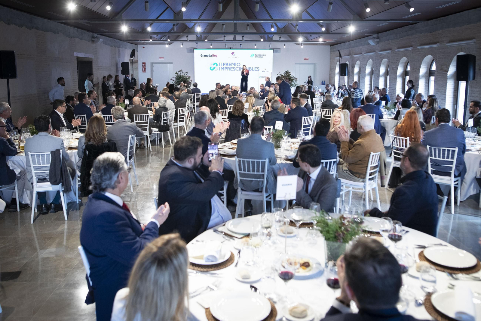 Todas las imágenes de la entrega de los Premios Imprescindibles por Granada Hoy y Fundación Unicaja