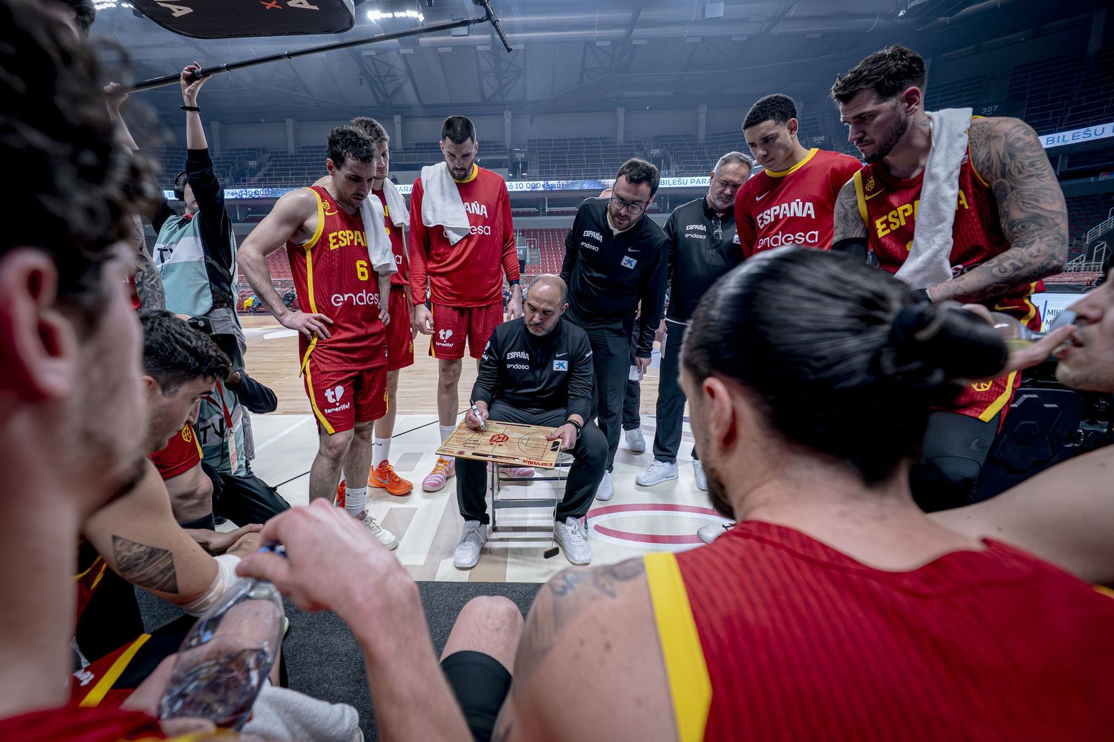 Las mejores fotos del Ucrania-España de baloncesto