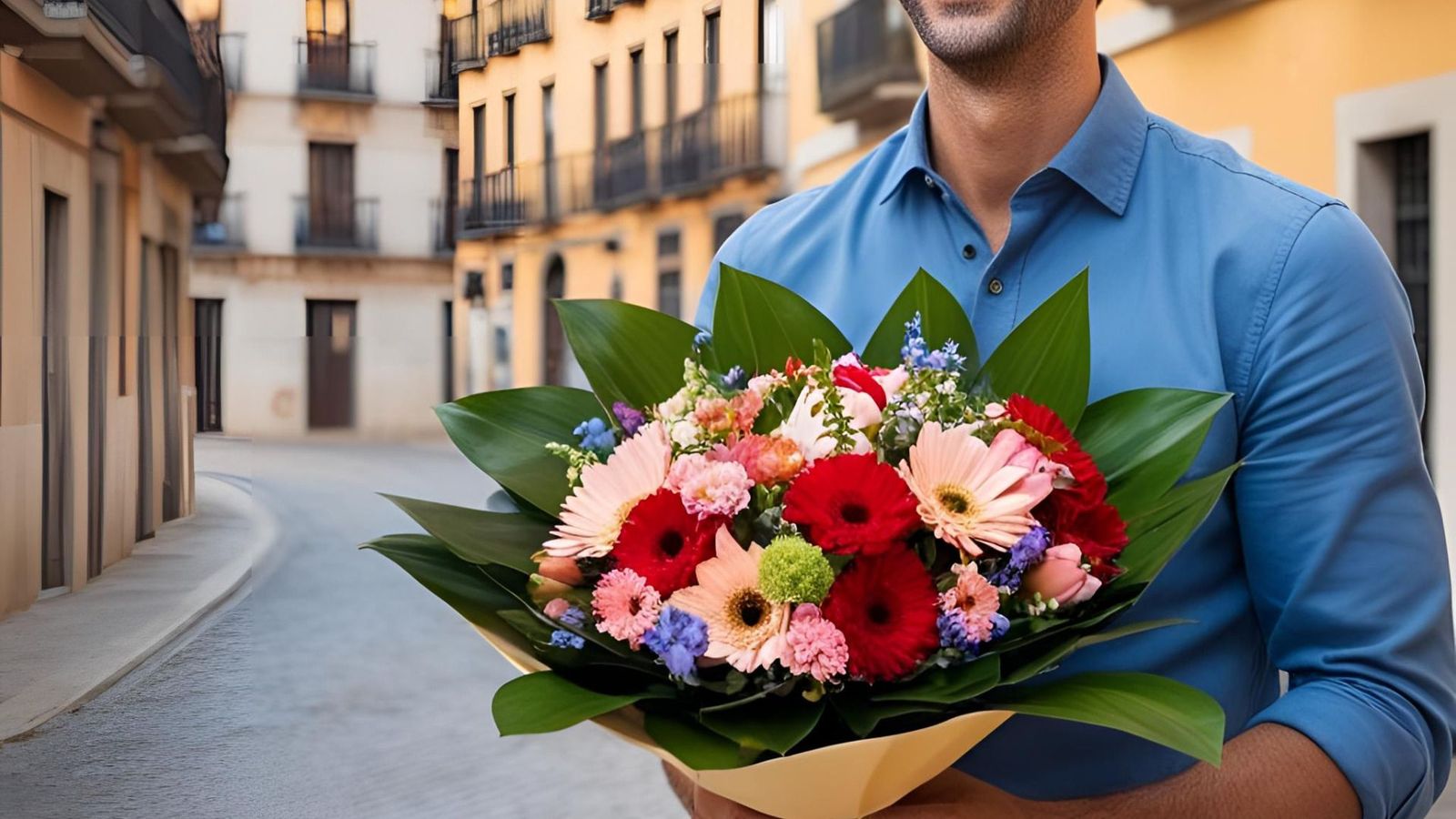 Flores para él: por qué los hombres también necesitan ramos