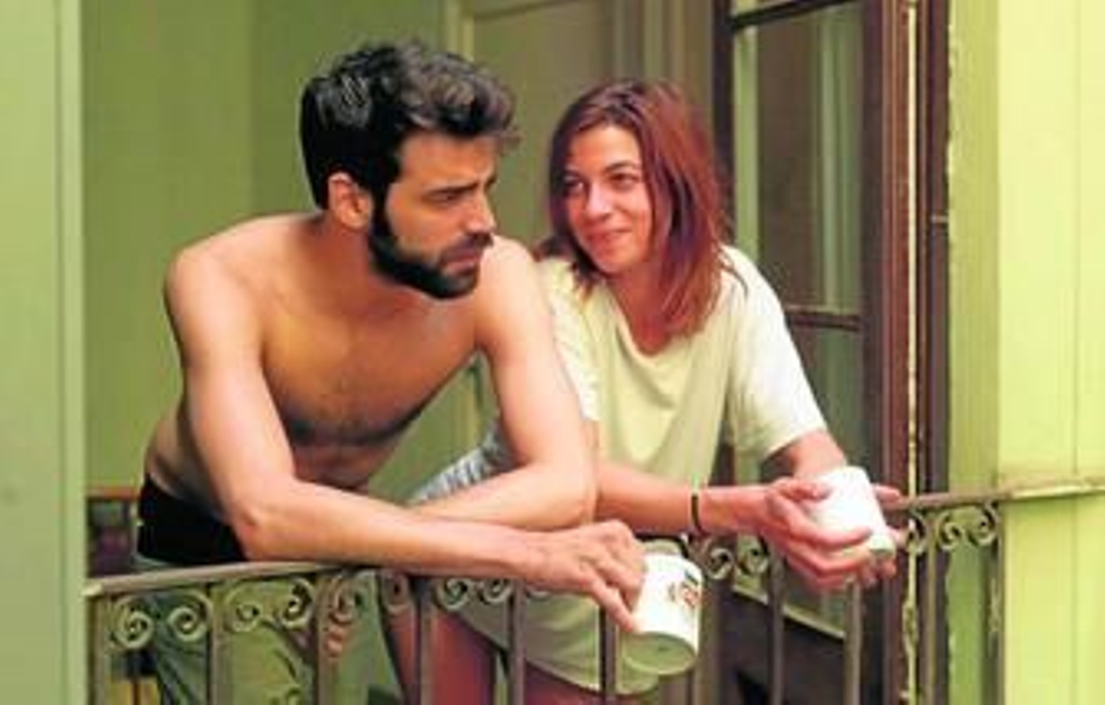 David Verdaguer y Natalia Tena, en una escena de '10.000 kilómetros'.