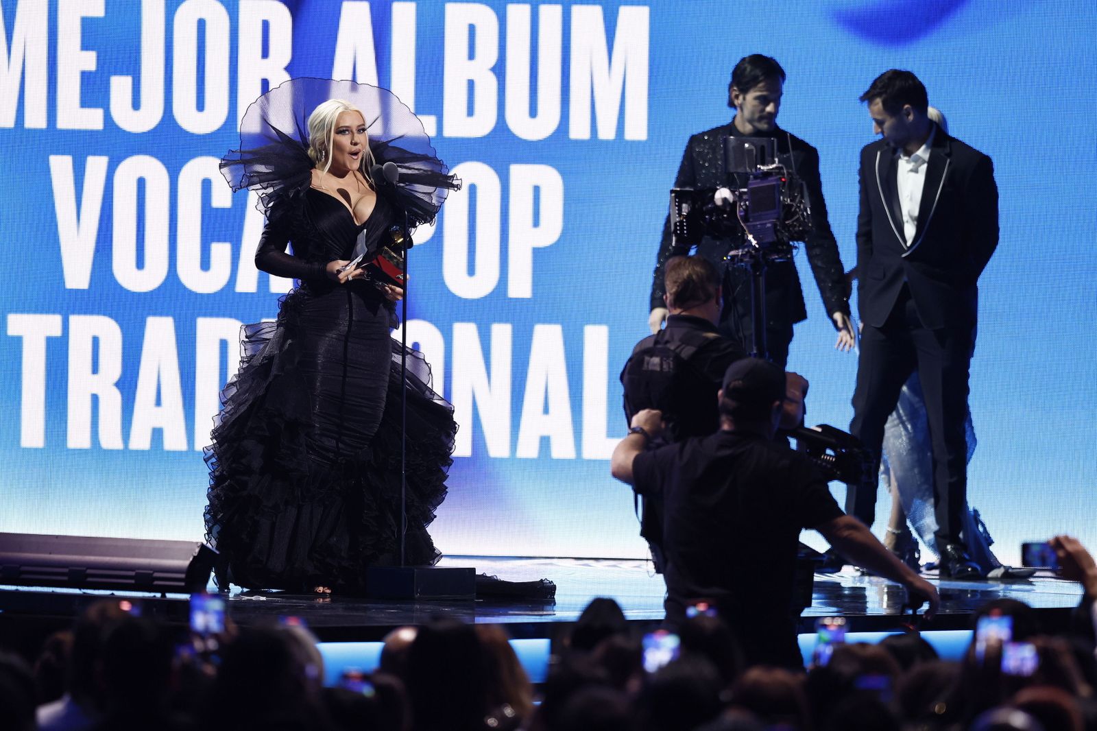 La alfombra roja de los Grammy latinos