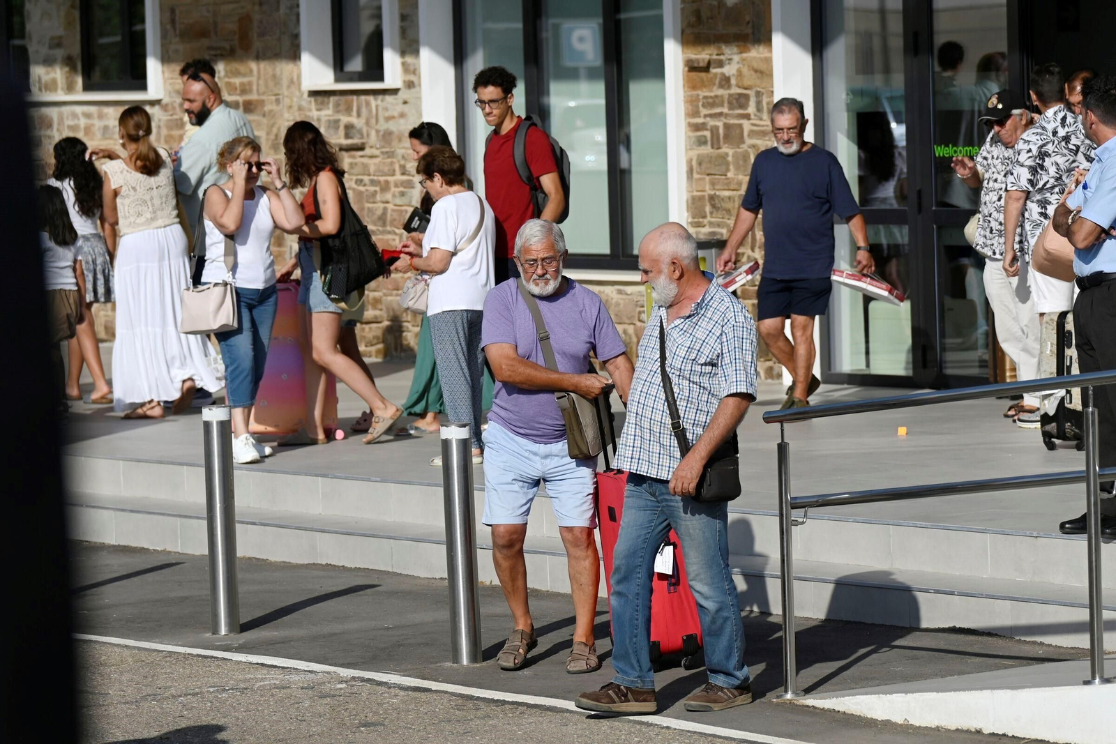 La llegada del primer vuelo del verano entre Córdoba y Mallorca, en imágenes