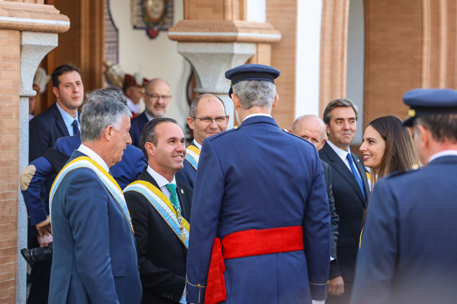 La llegada de S.M. el Rey Felipe VI a Palos de la Frontera, en fotografías