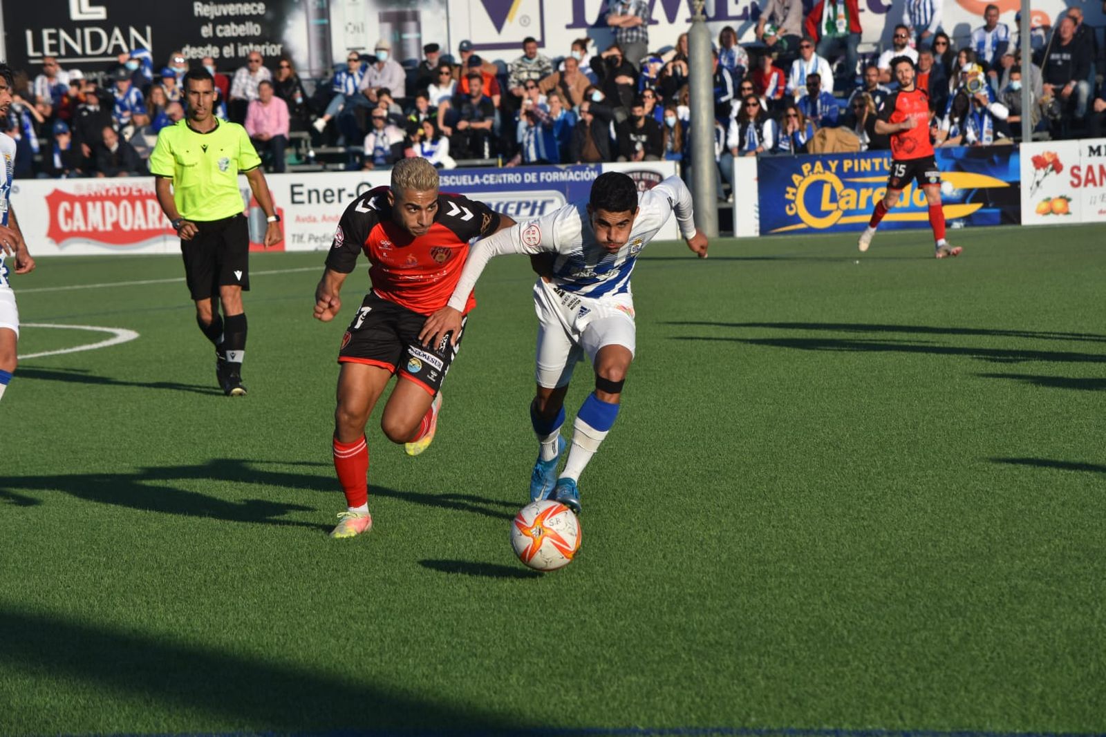 Salerm Puente Genil-Recre de la temporada 21/22 en Tercera RFEF.