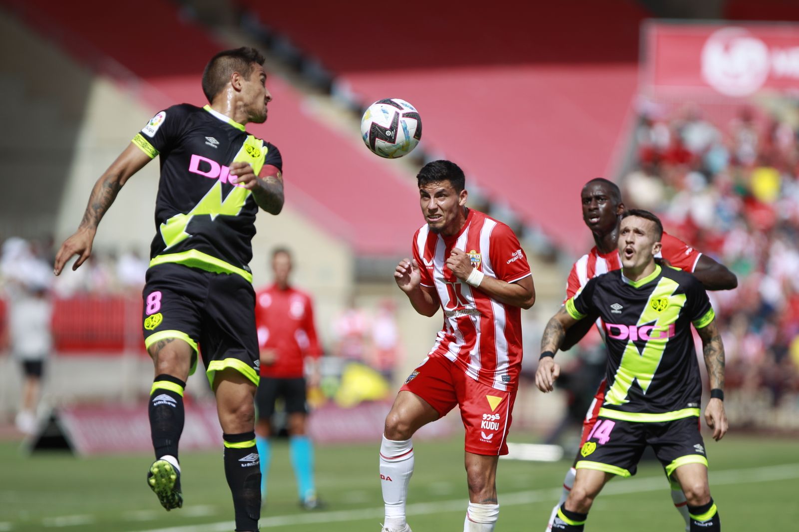 Imágenes de la U.D. Almería-Rayo Vallecano