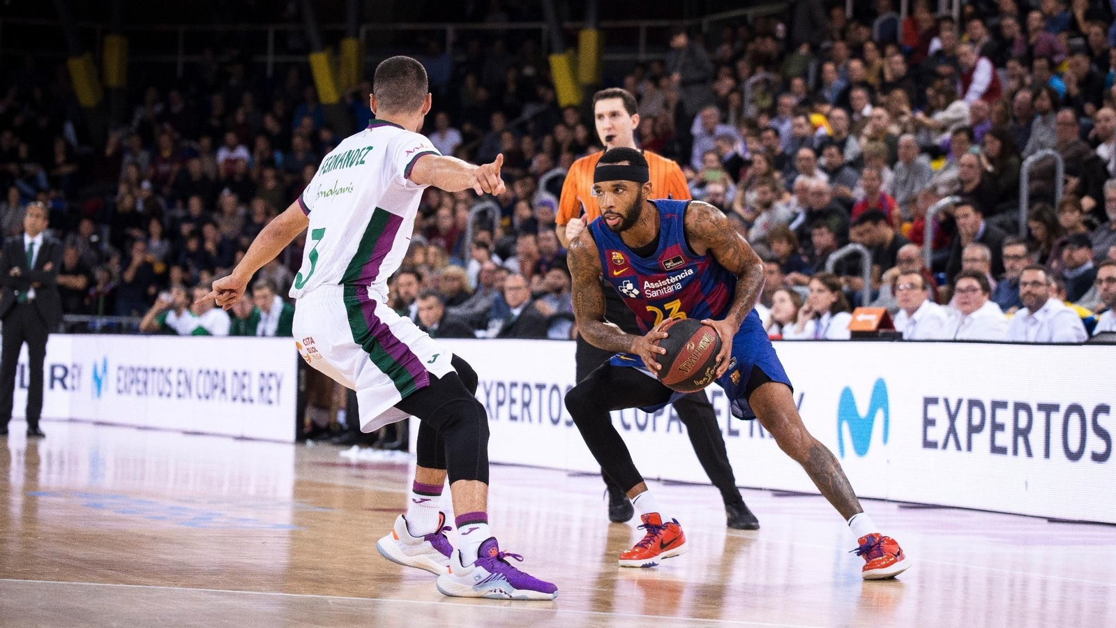 Jaime Fernández, en defensa.