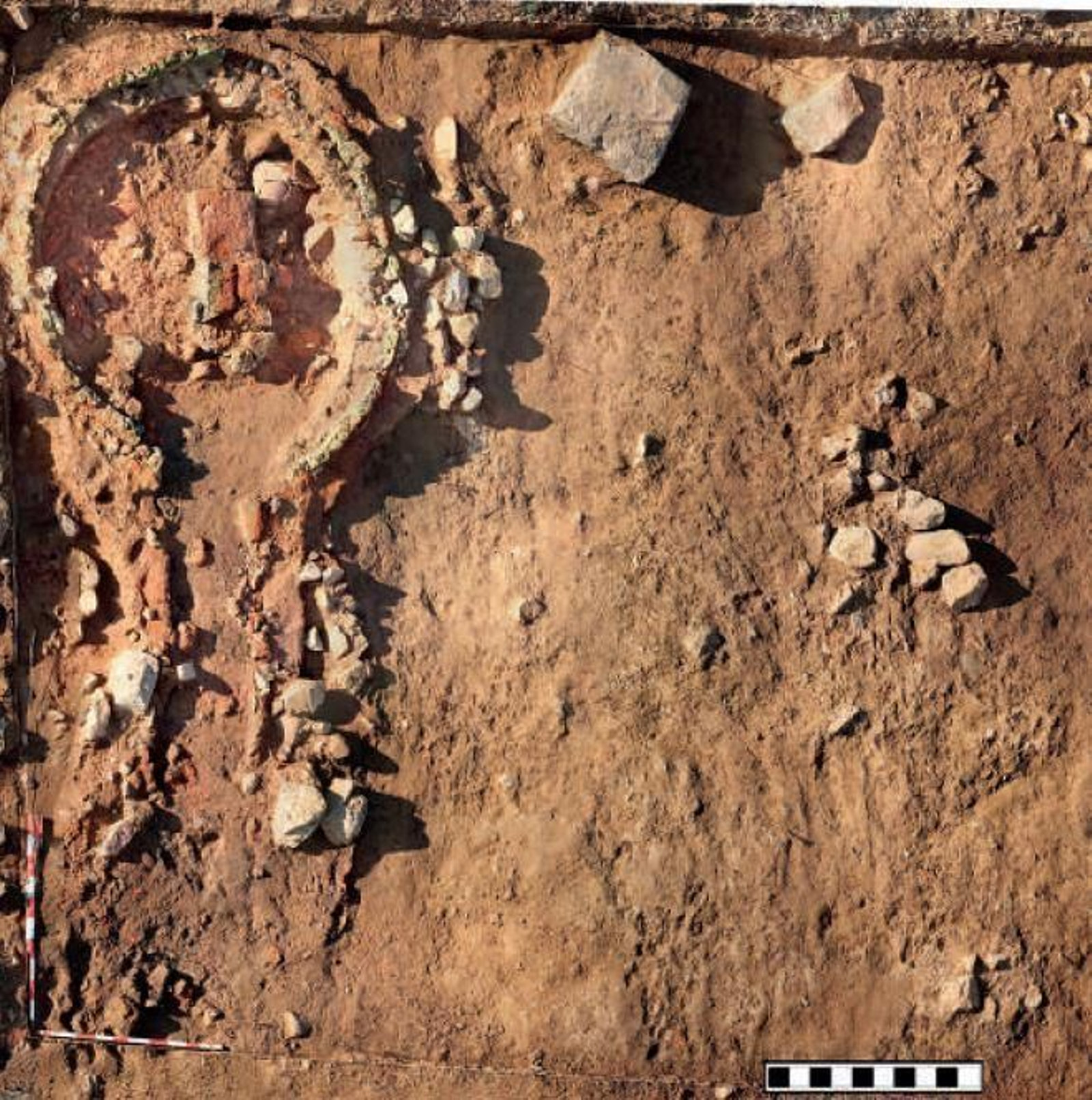 Horno de tradición púnico-fenicia en Sierra Boyera.