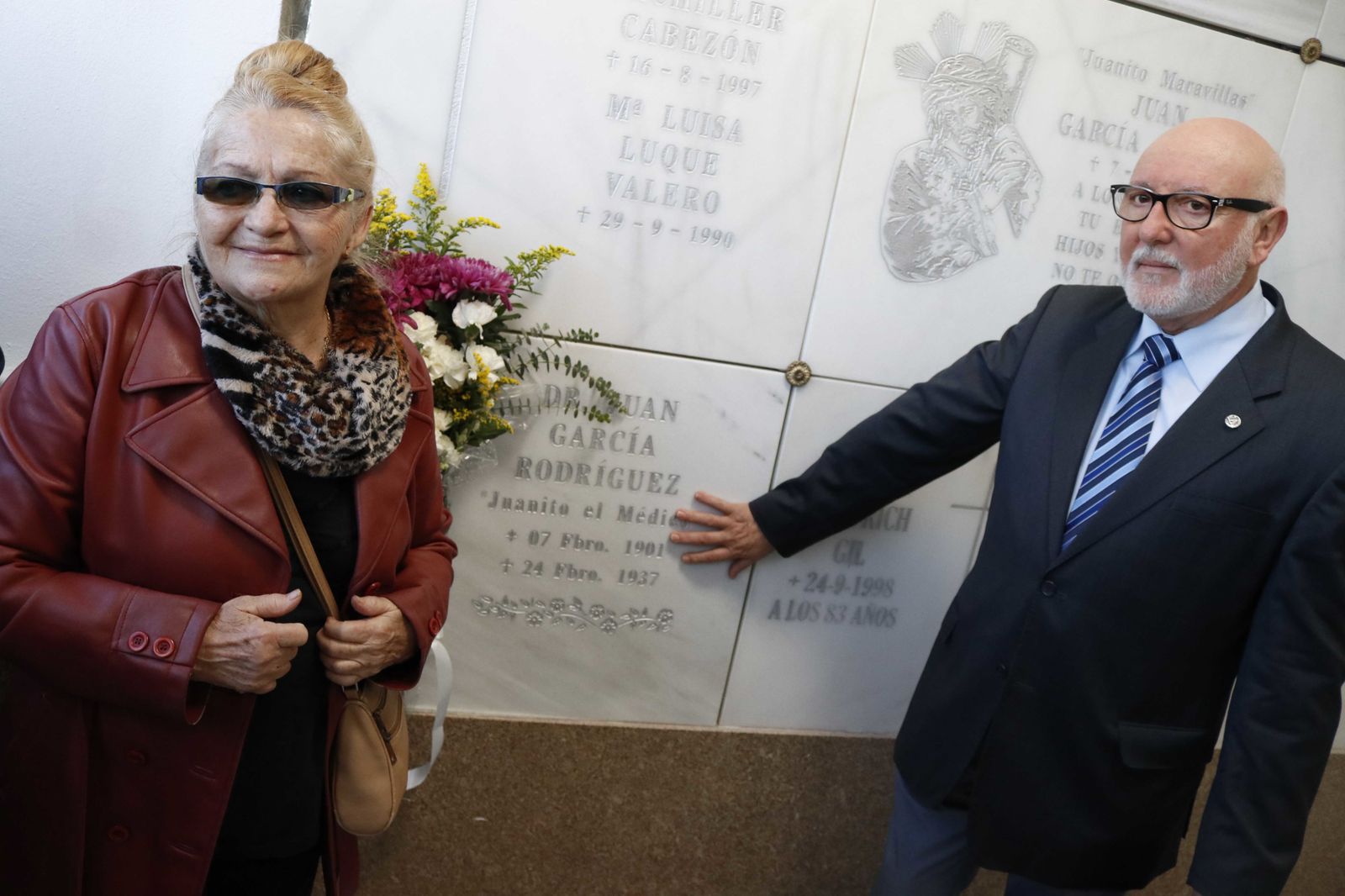 Inauguración del Panteón de los Ilustres en el cementerio de La Línea