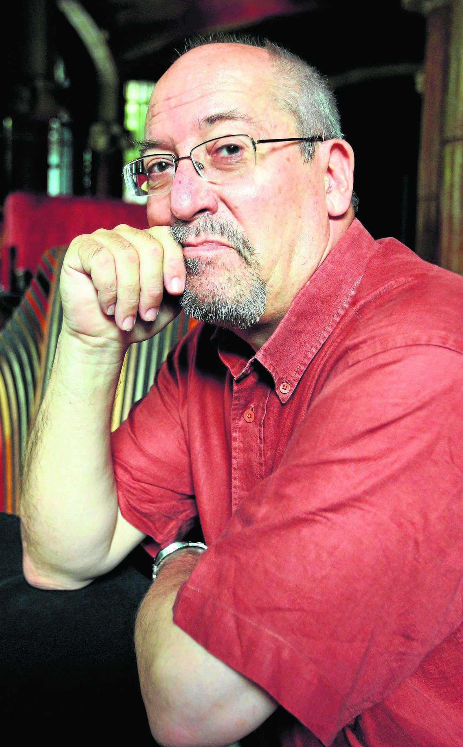 El escritor Andreu Martín (Barcelona, 1949).