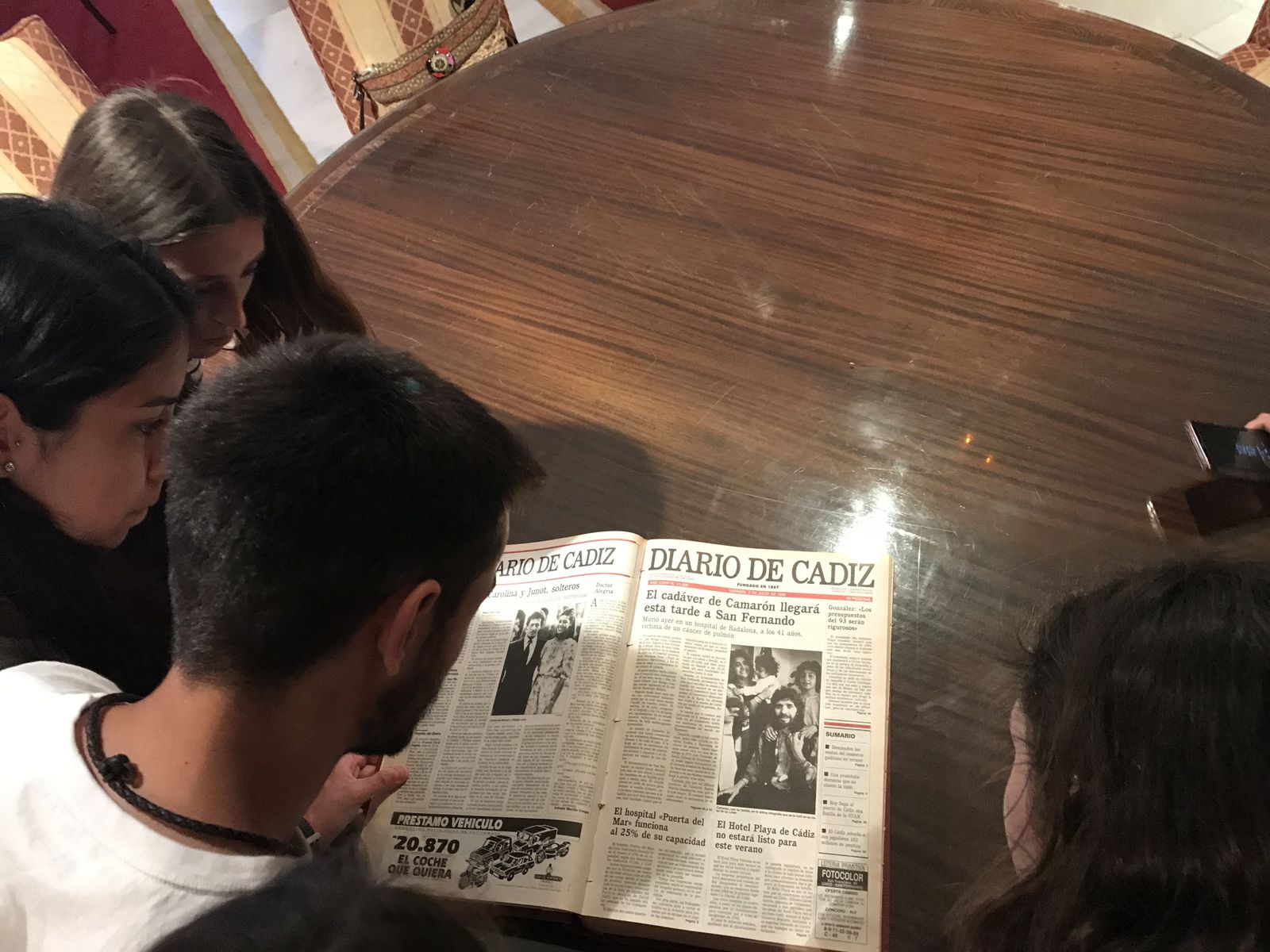 Visita del colegio Sancti Petri de San Fernando