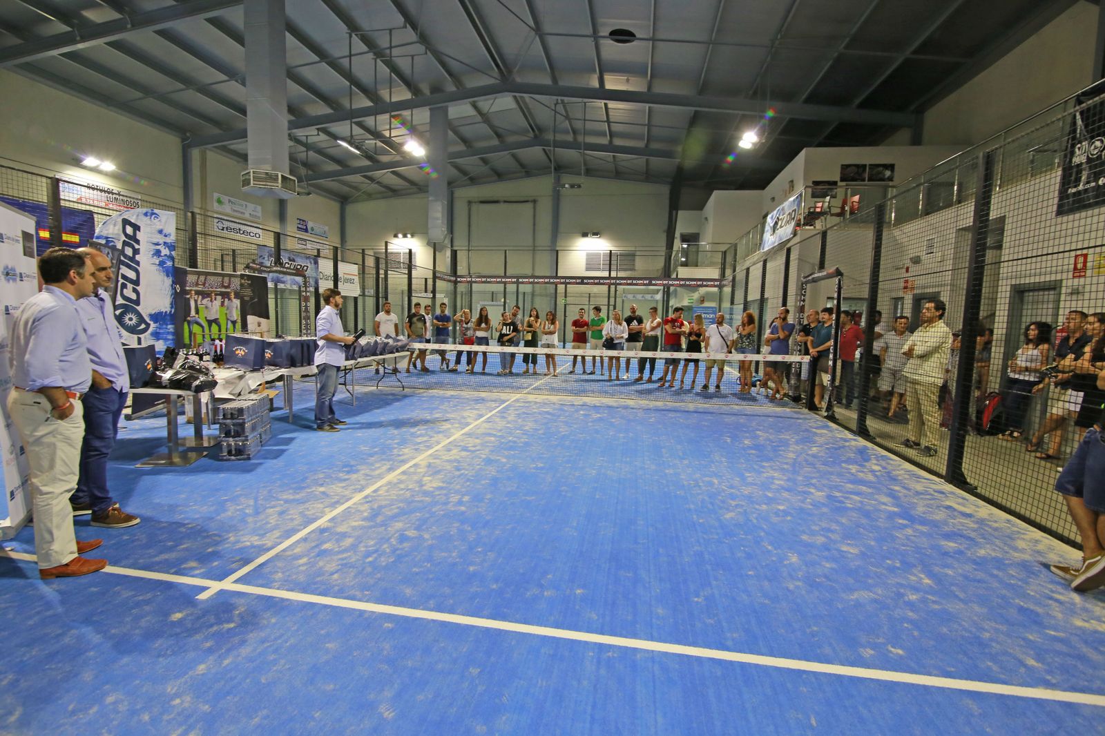 Entrega de premios de la IV Diario de Jerez Pádel Cup