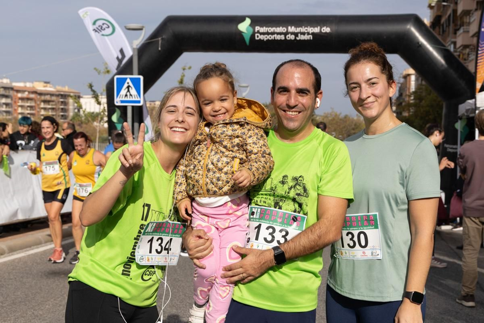 Jaén corre por la NO violencia y la igualdad en la XI carrera organizada por CSIF, en imágenes