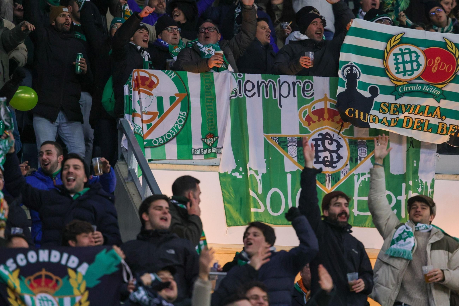 Las fotos del Gent - Betis de la Conference League