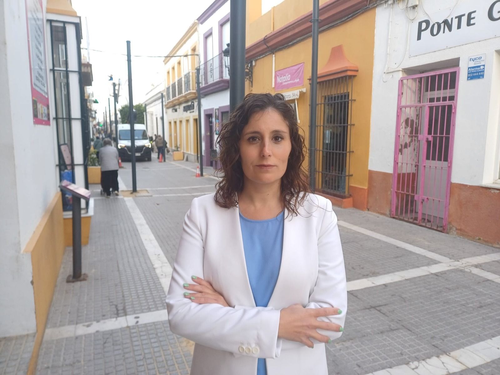 Milagros García, concejala de VOX en Puerto Real