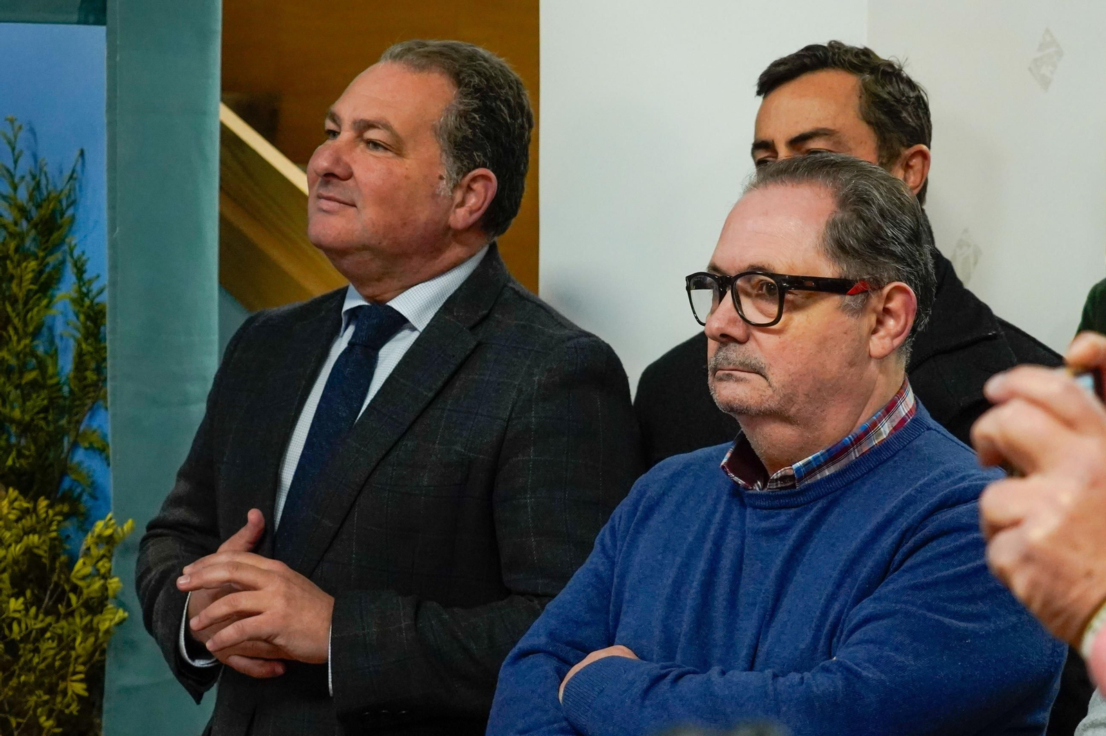 Imágenes de la inauguración del Belén y la XV&nbsp;Muestra de Dulces y Vinos Navideños de la provincia de Huelva en&nbsp;la&nbsp;Diputación