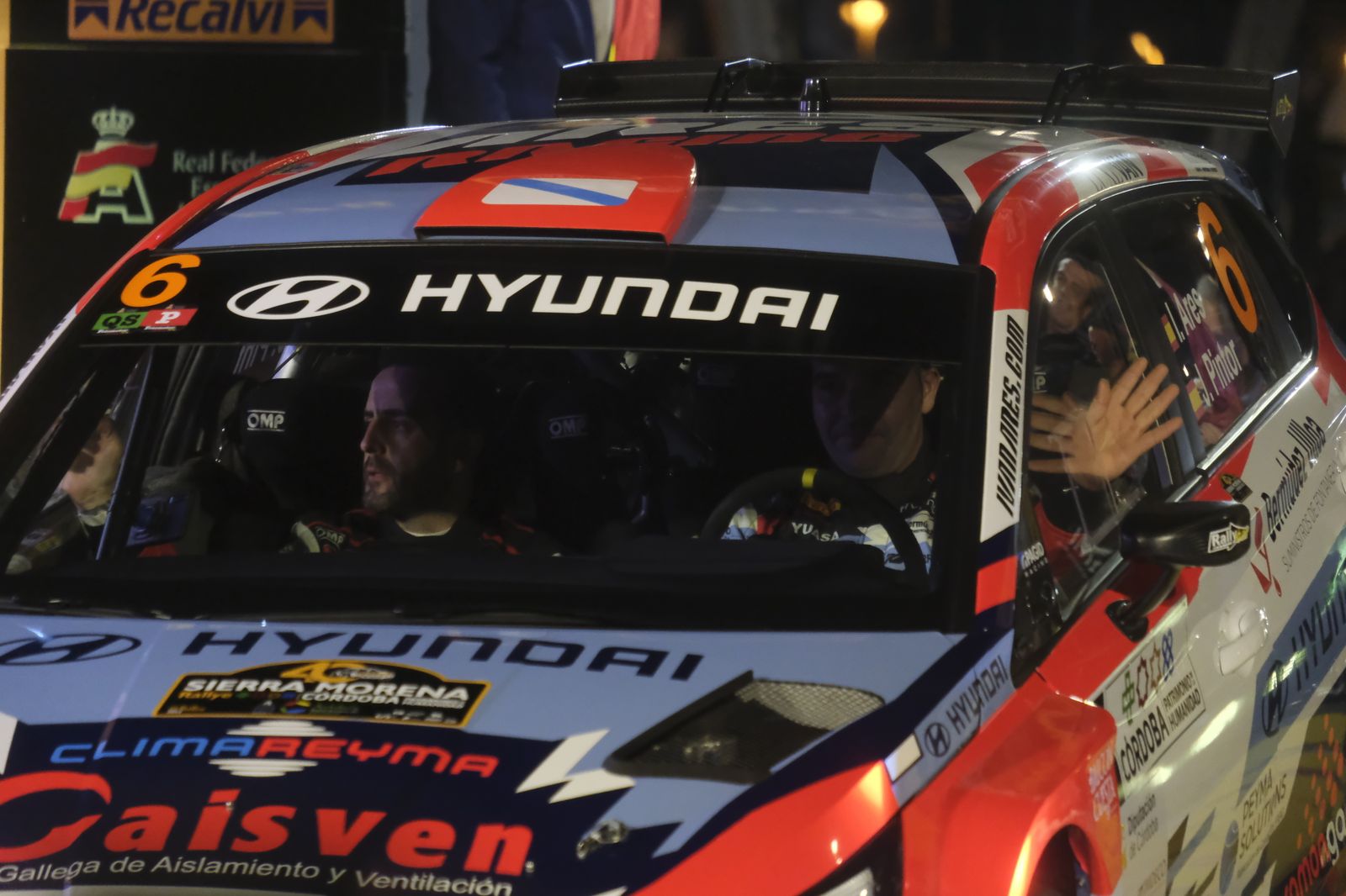 Así ha sido la ceremonia de salida del Rallye Sierra Morena 2023