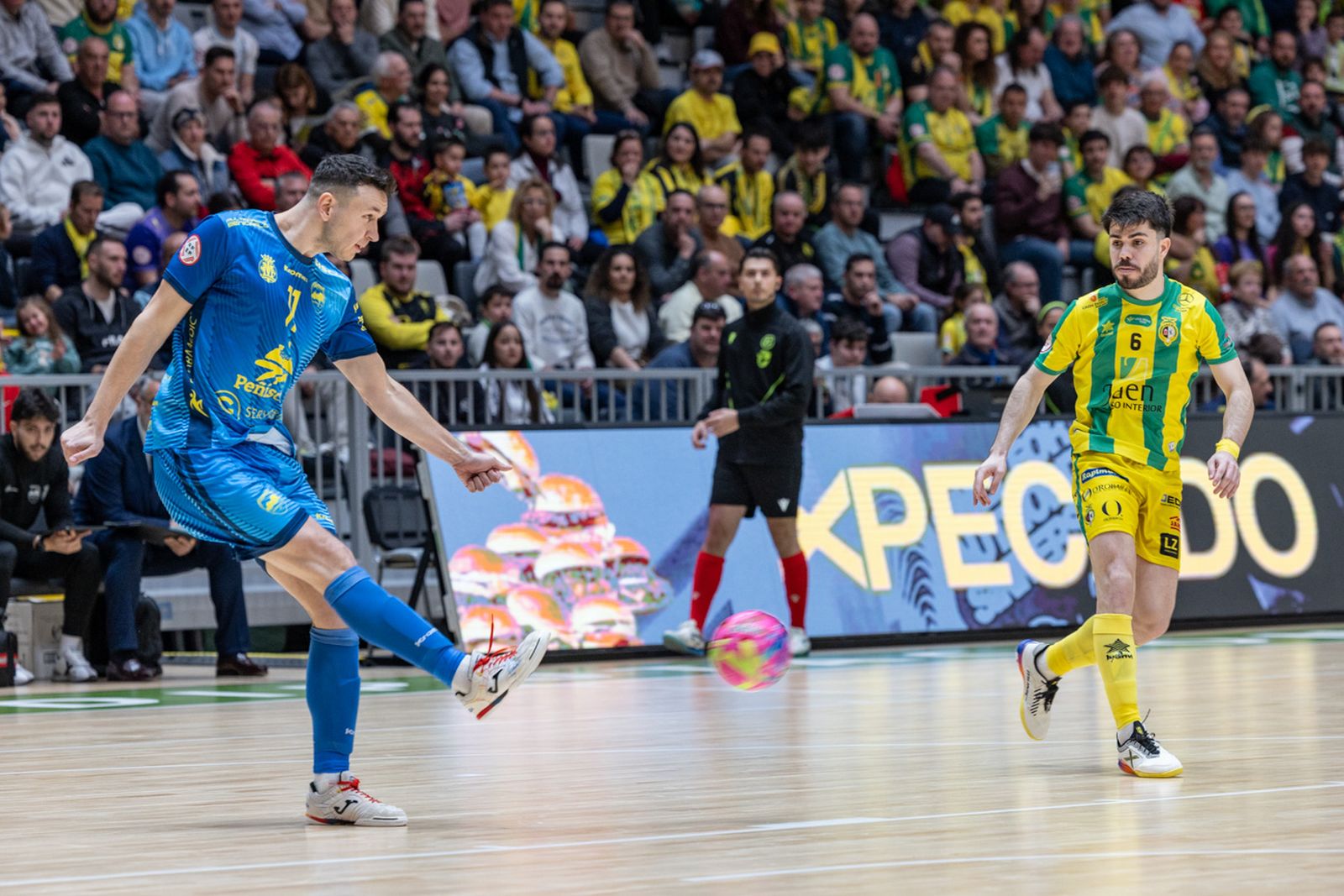 Las mejores imágenes del empate entre Jaén Paraíso Interior FS y Servigroup Peñíscola