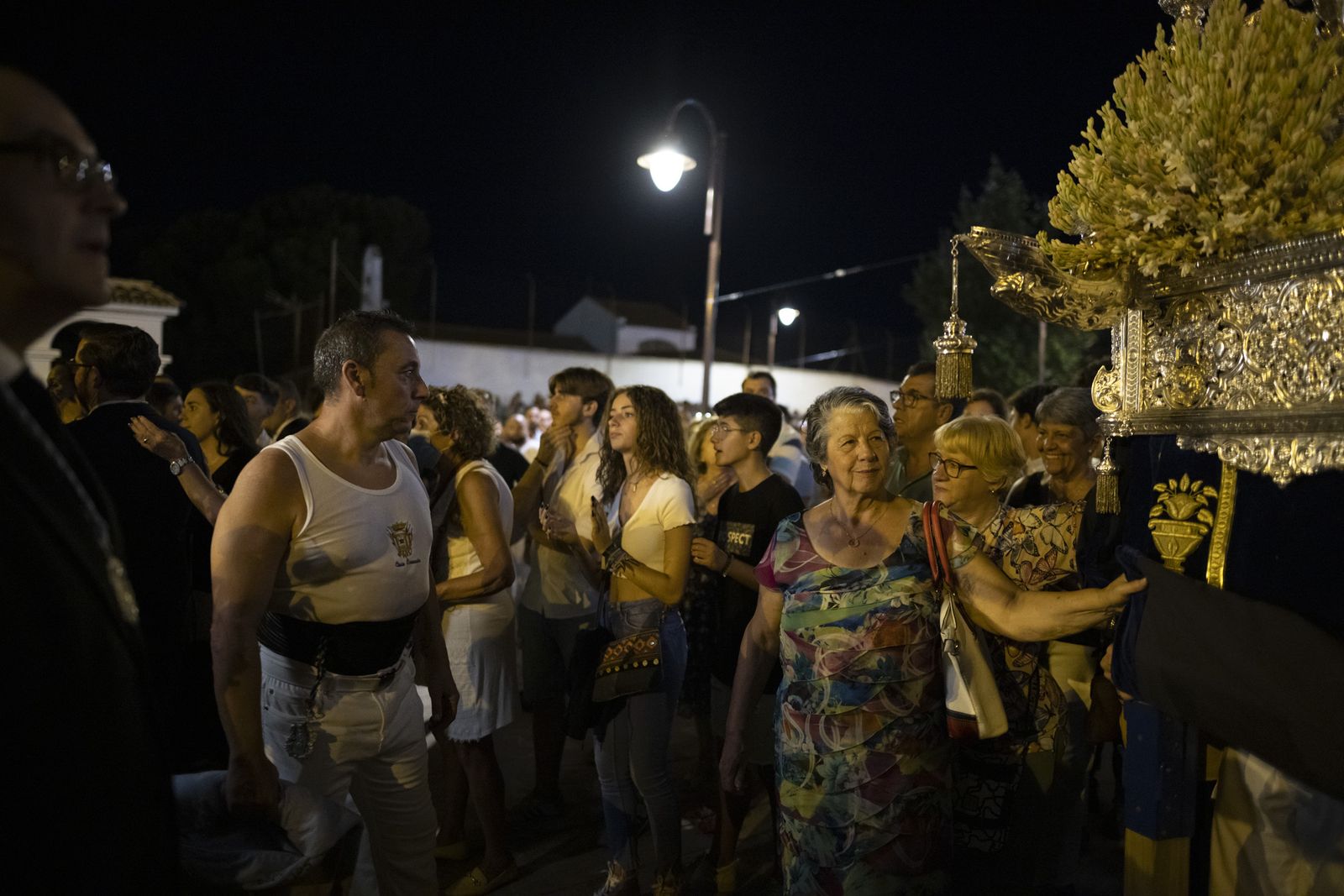 Imágenes de la recogida de la Virgen de la Cinta 2022