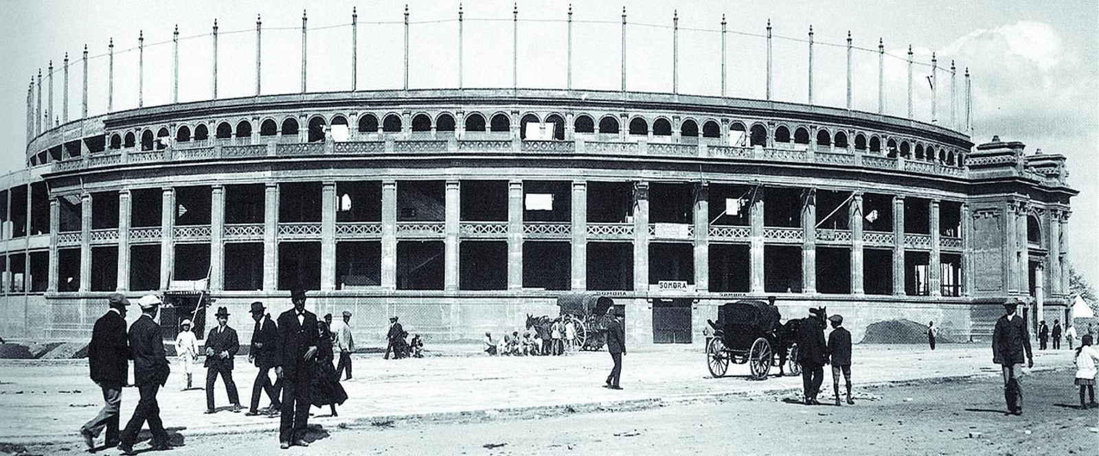 Así era la desaparecida plaza de toros Monumental de Sevilla