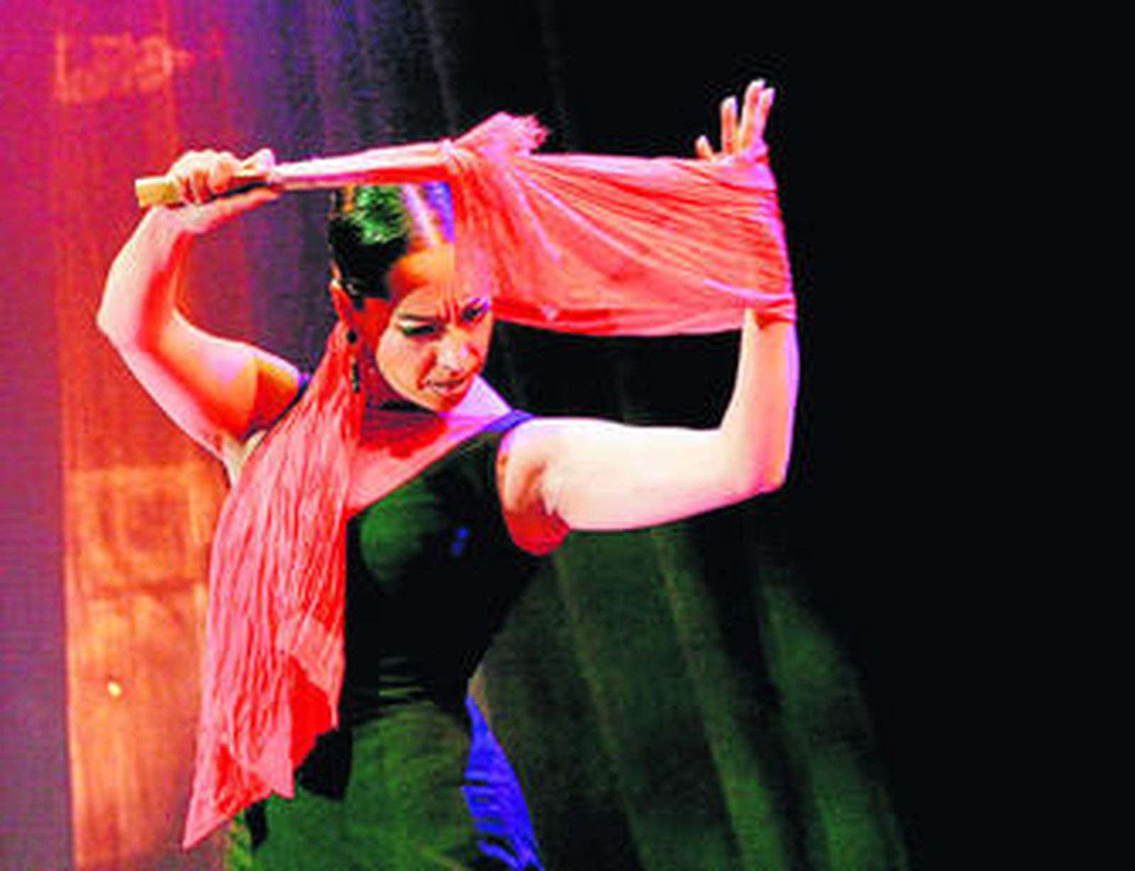 La bailaora Belén Maya, en una imagen de archivo de una de sus actuaciones más recientes en Granada.