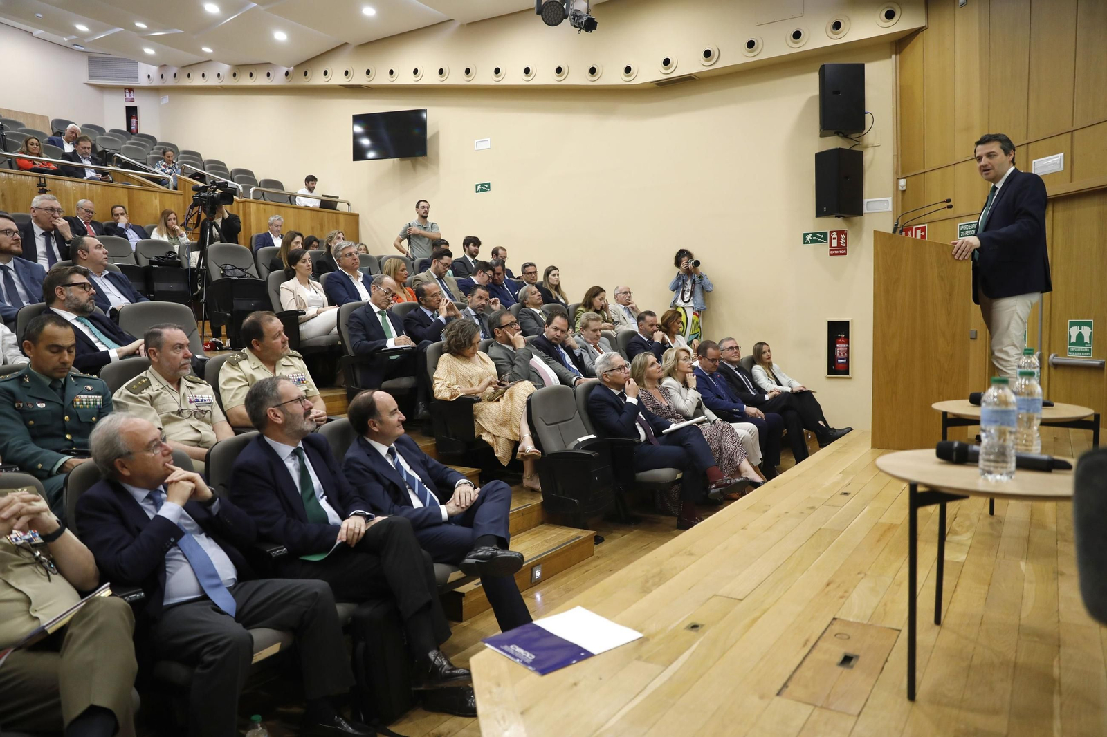 El alcalde de Córdoba, José María Bellido, en la jornada que se llevó a cabo en Algeciras