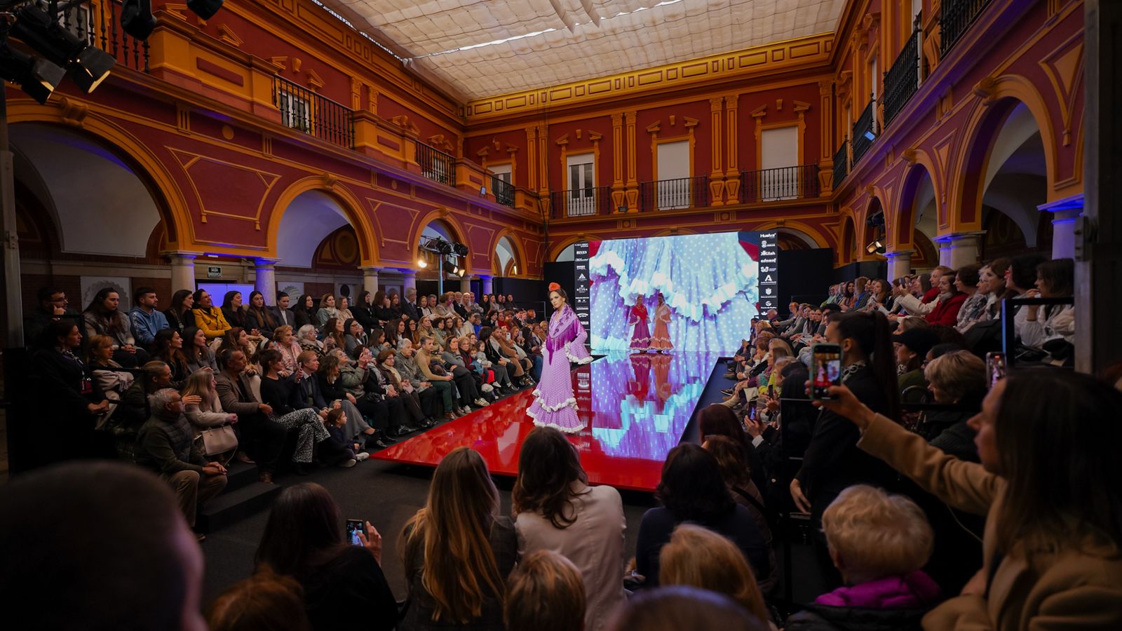 La pasarela Huelva Flamenca, en una edición anterior.
