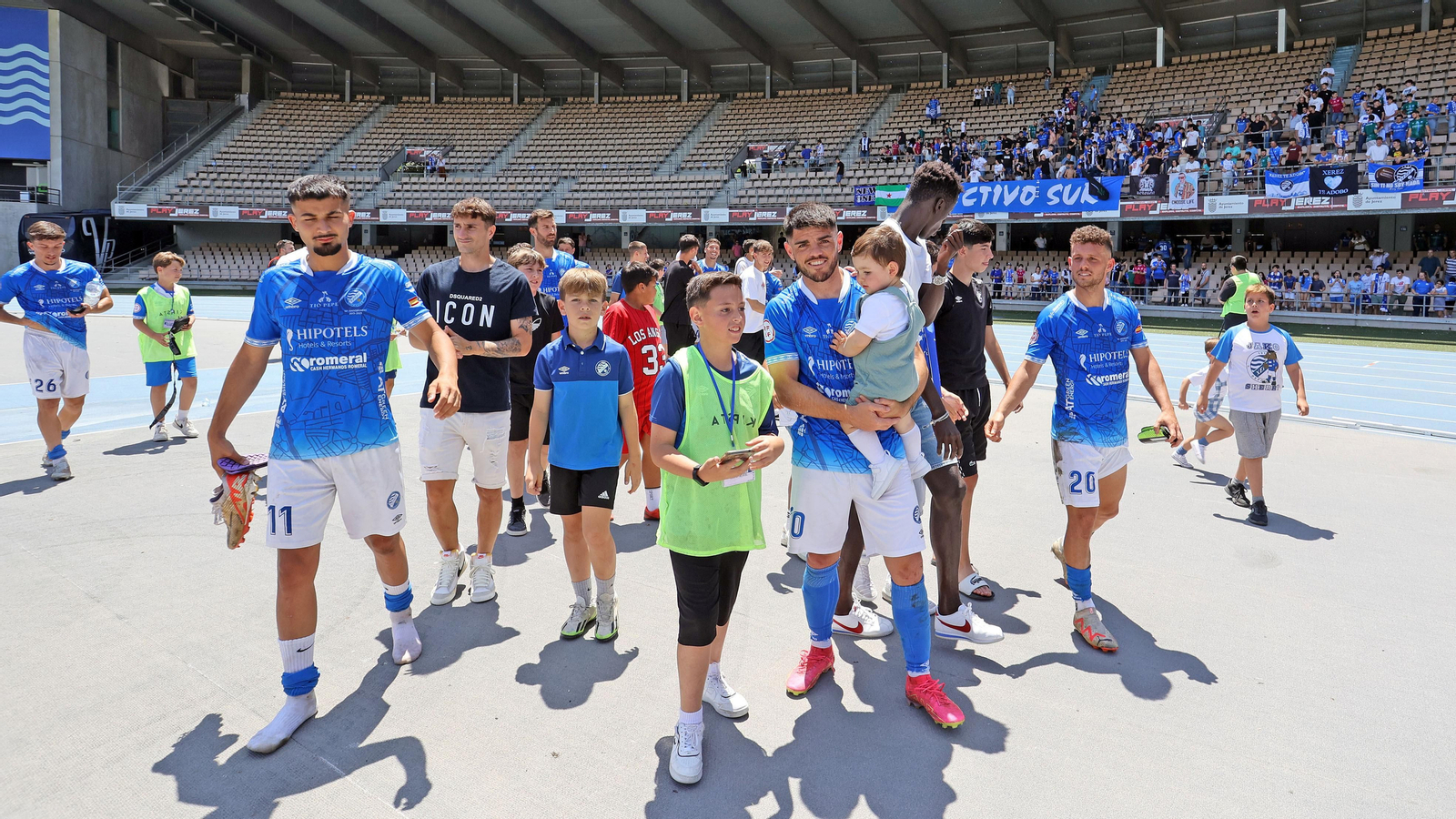 Último partido de liga del Xerez DFC - CD Pozoblanco en Chapín
