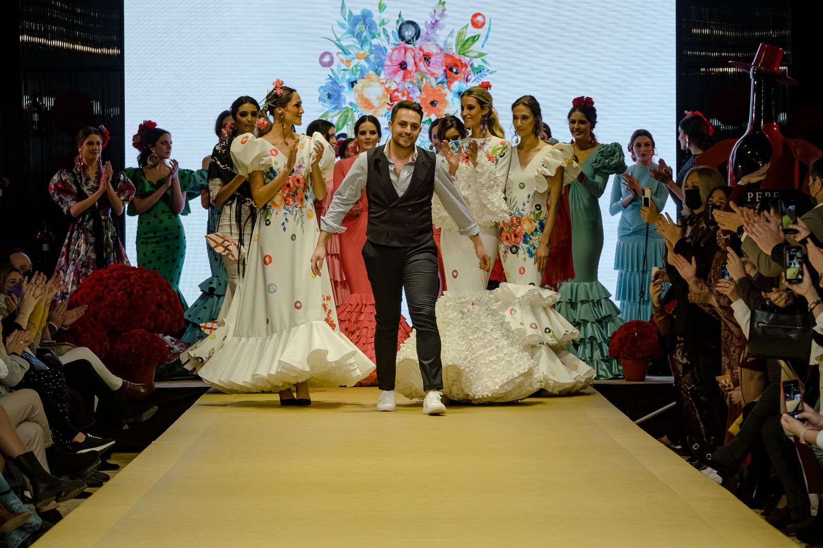 El desfile de Rafael Leveque en la Pasarela Flamenca de Jerez, todas las fotos