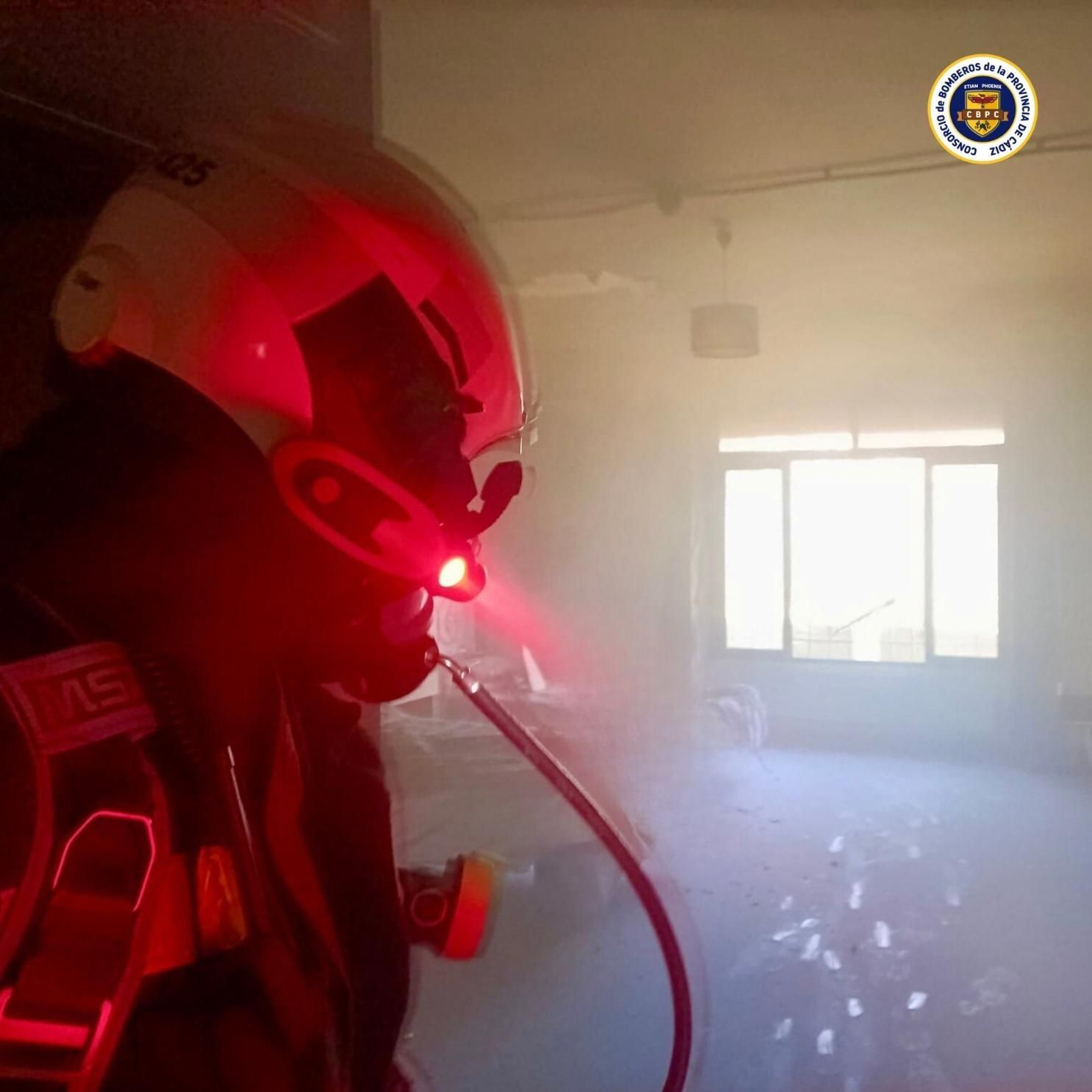 Incendio en el centro de menores de Villamartín