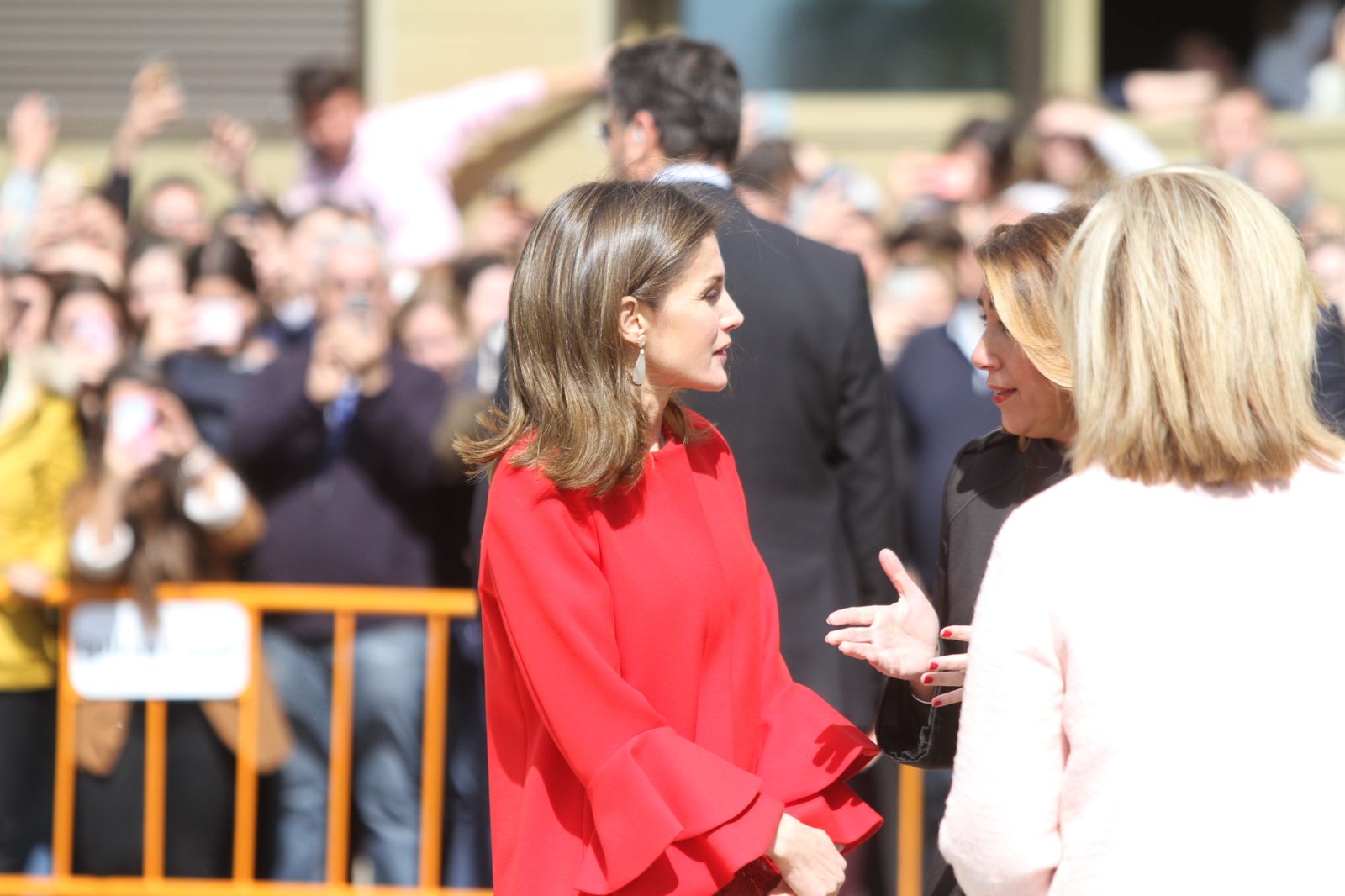 Imágenes de la visita de la reina Letizia a Huelva
