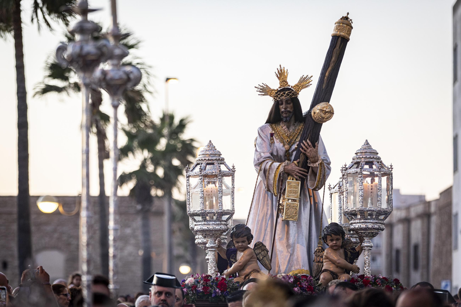 Las imágenes históricas del Nazareno en Puerta Tierra