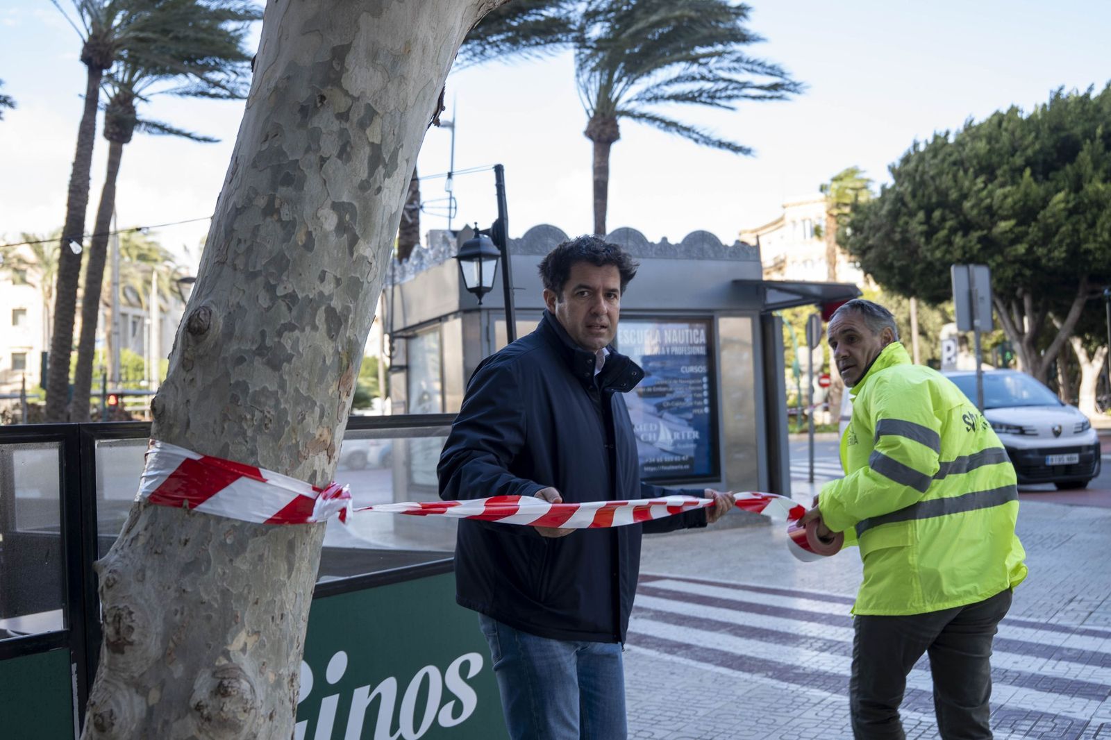 La Borrasca Leonardo se ensaña con Almería, en imágenes