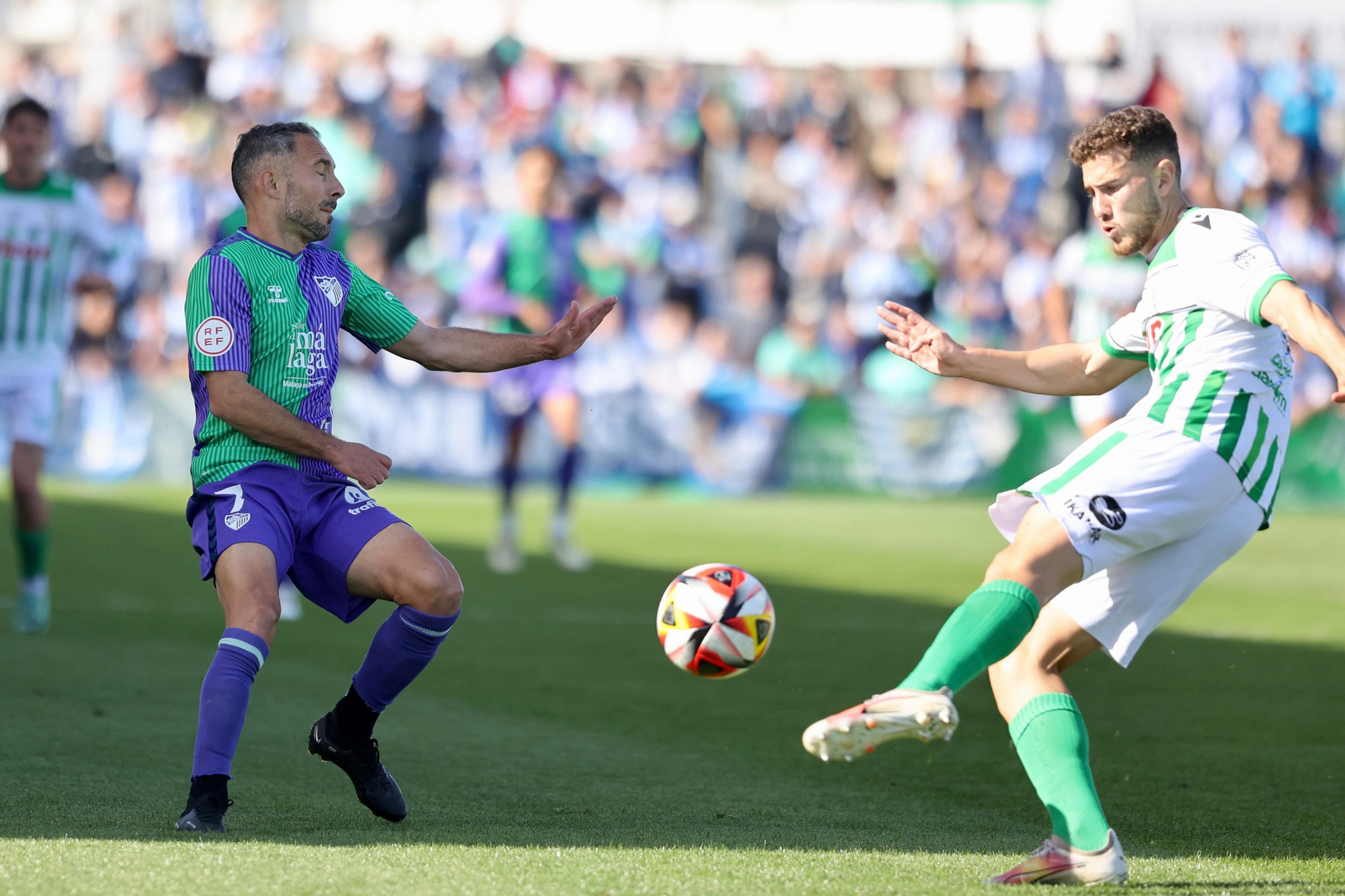 El Atlético Sanluqueño - Málaga CF, en fotos