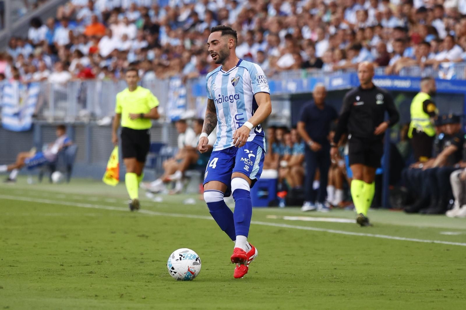 El Málaga CF - SD Eibar, en fotos