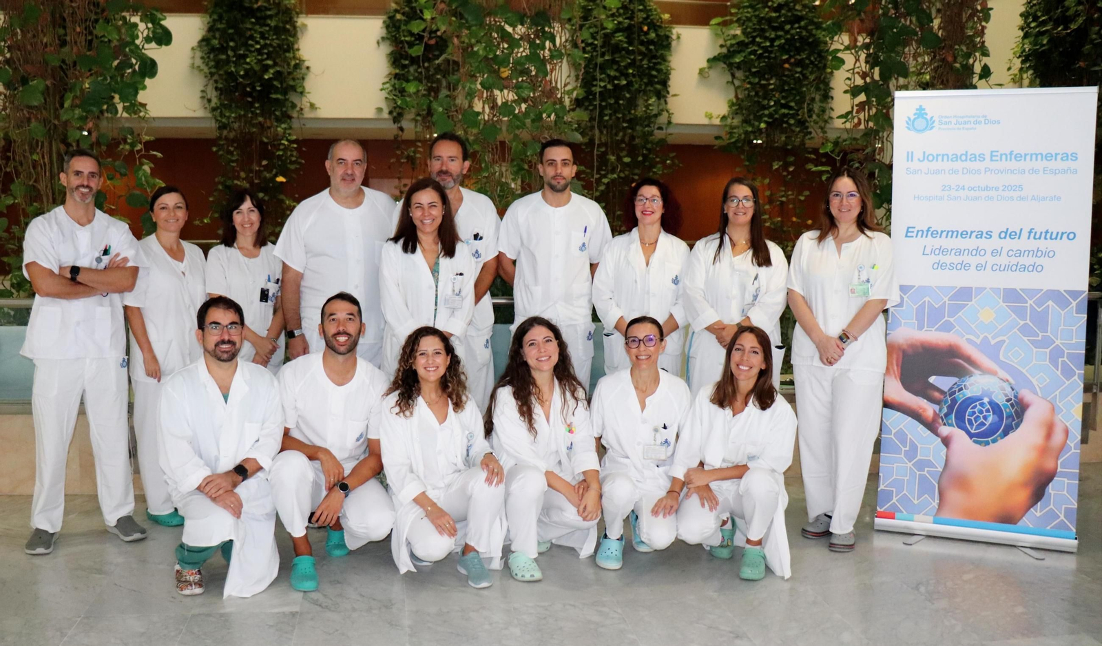 Responsables de Enfermería del Hospital San Juan de Dios Aljarafe.