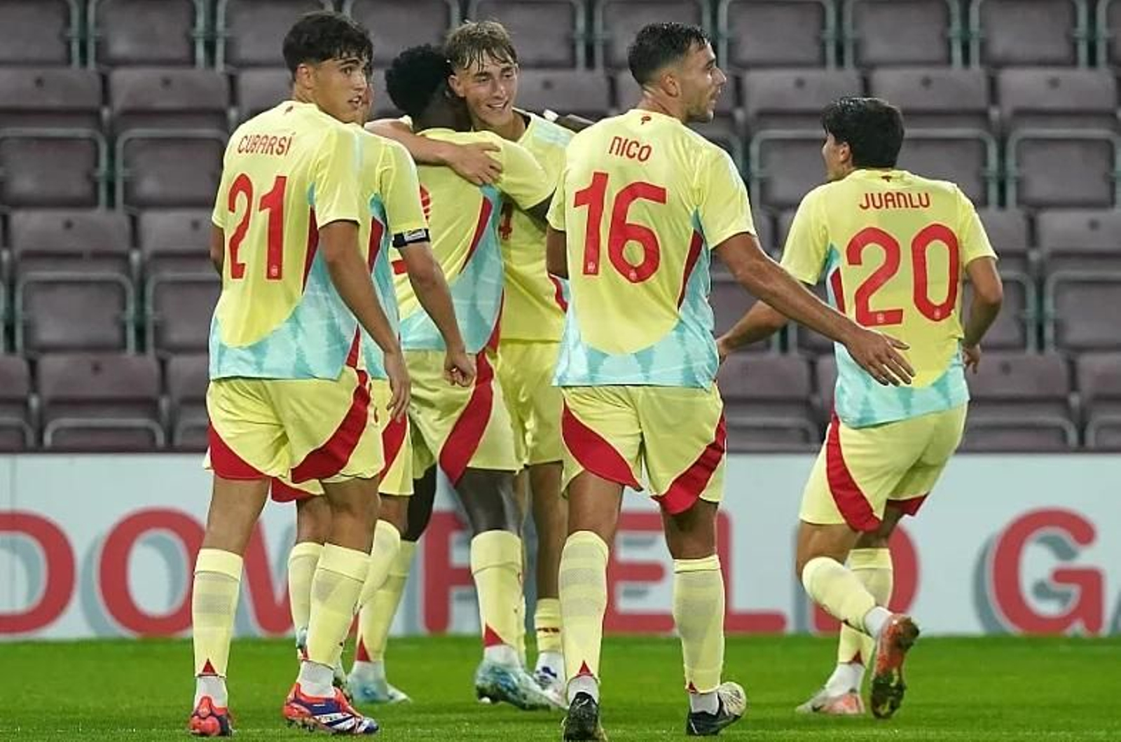 Dean Huijsen, goleador con España sub 21