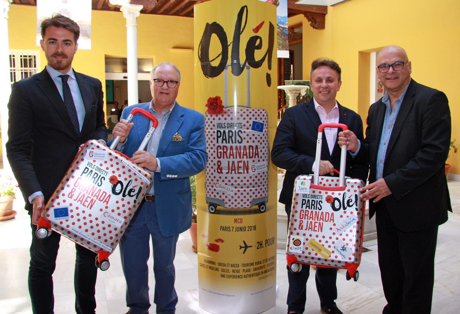 Presentación de la campaña en el Patronato Provincial de Turismo.