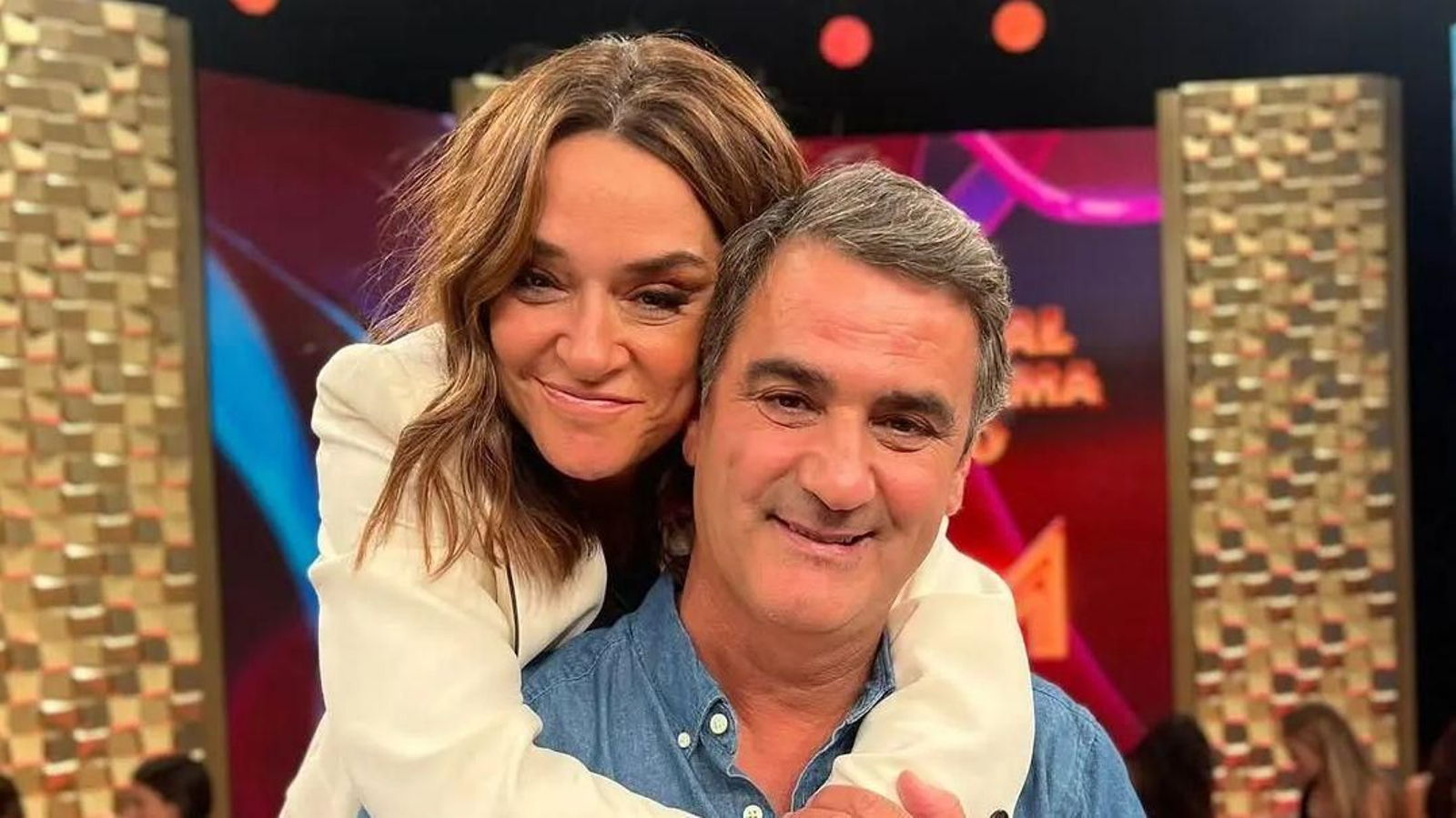 Toñi Moreno y Jesulín de Ubrique en el plató de 'Gente Maravillosa'