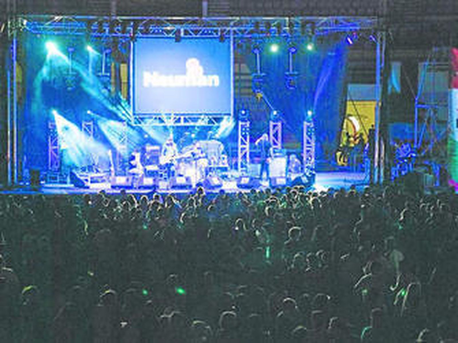 El grupo Neuman, durante uno de sus conciertos.