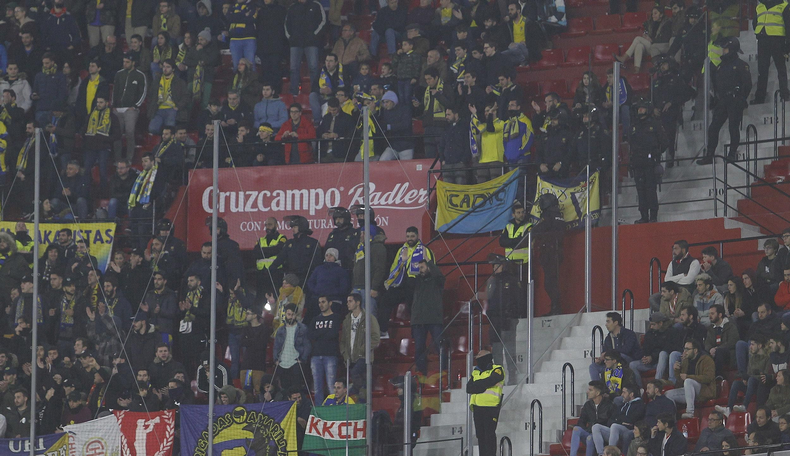 Las imágenes del Sevilla-Cádiz