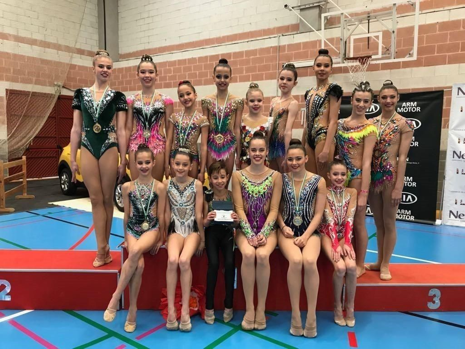 Más exitos para el Club Rítmica El Ejido