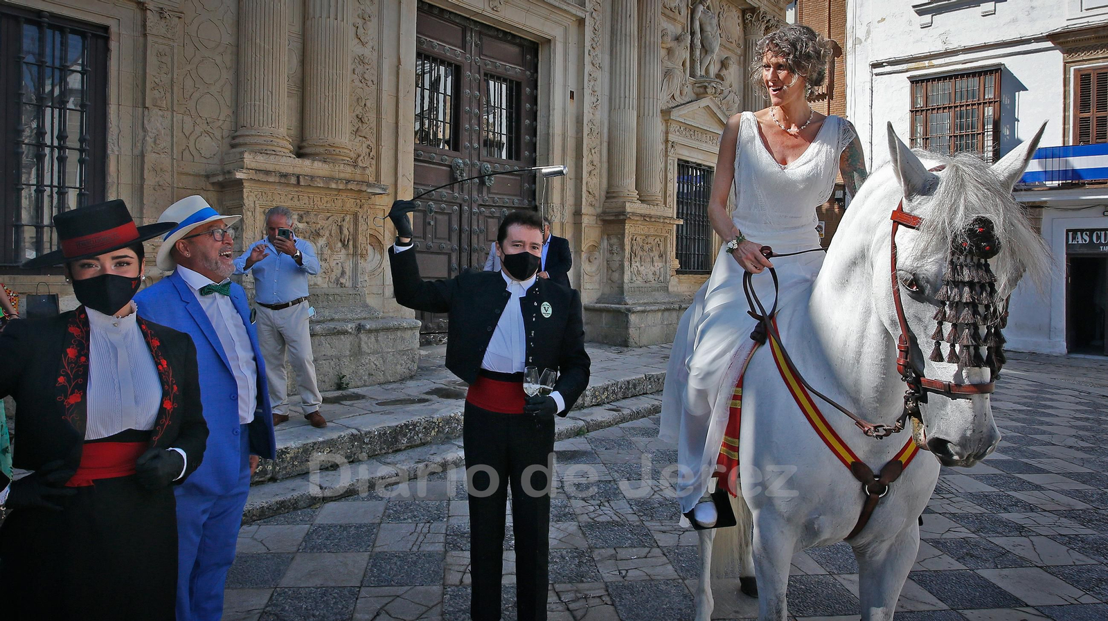 Peculiar boda de Juan Tejero con la alemana Tina Heidelberg Peculiar boda de Juan Tejero con la alemana Tina Heidelberg
