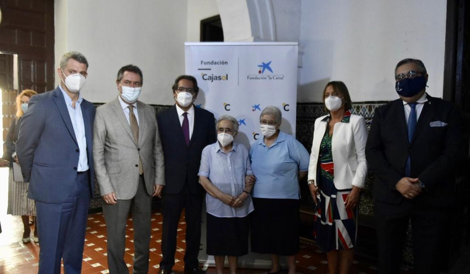 Visita a la escuela de Educación Infantil y Obra Social de las Hijas de la Caridad de San Cayetano.