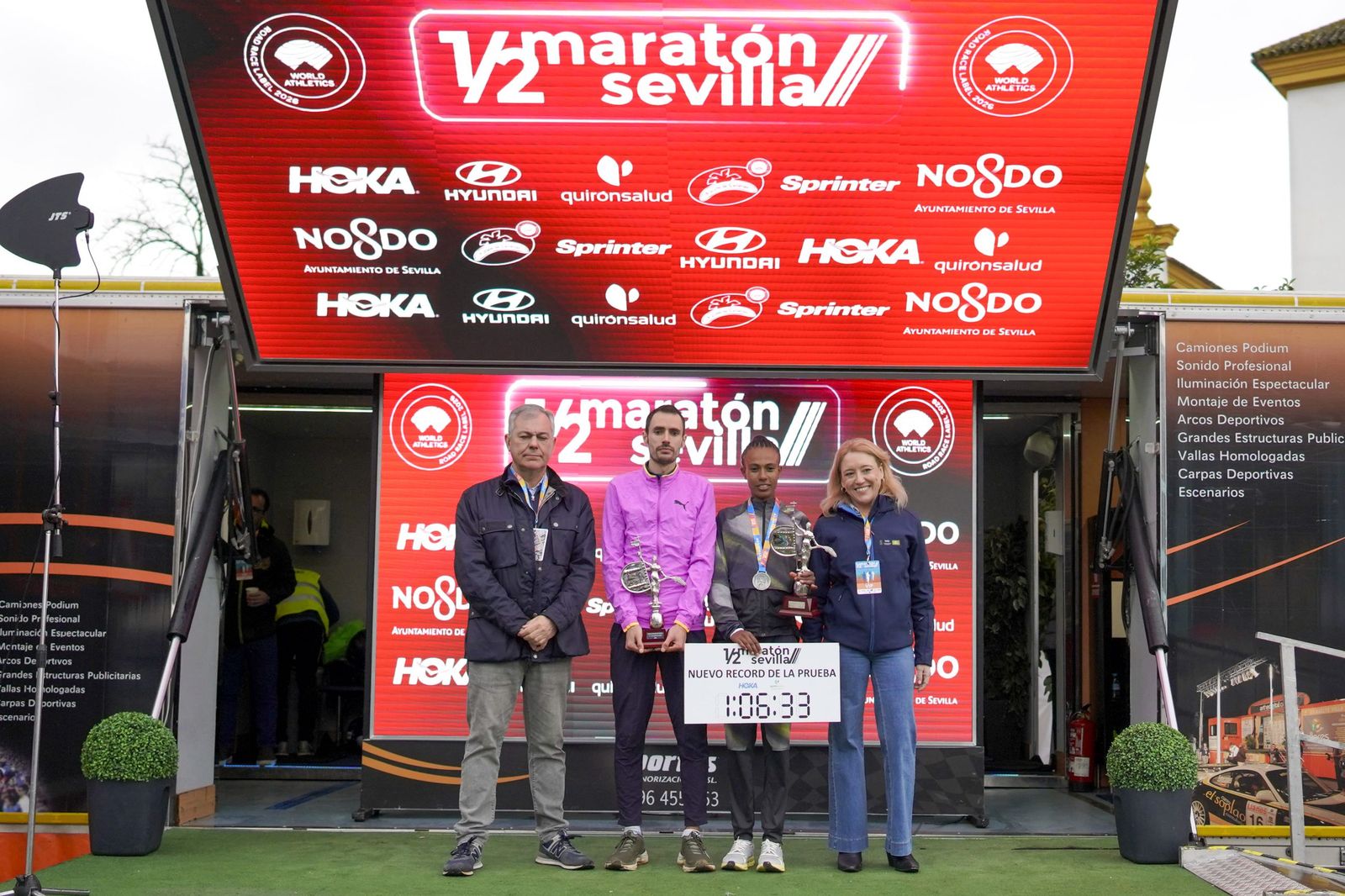 Los Premios de la Media Maratón de Sevilla 2026