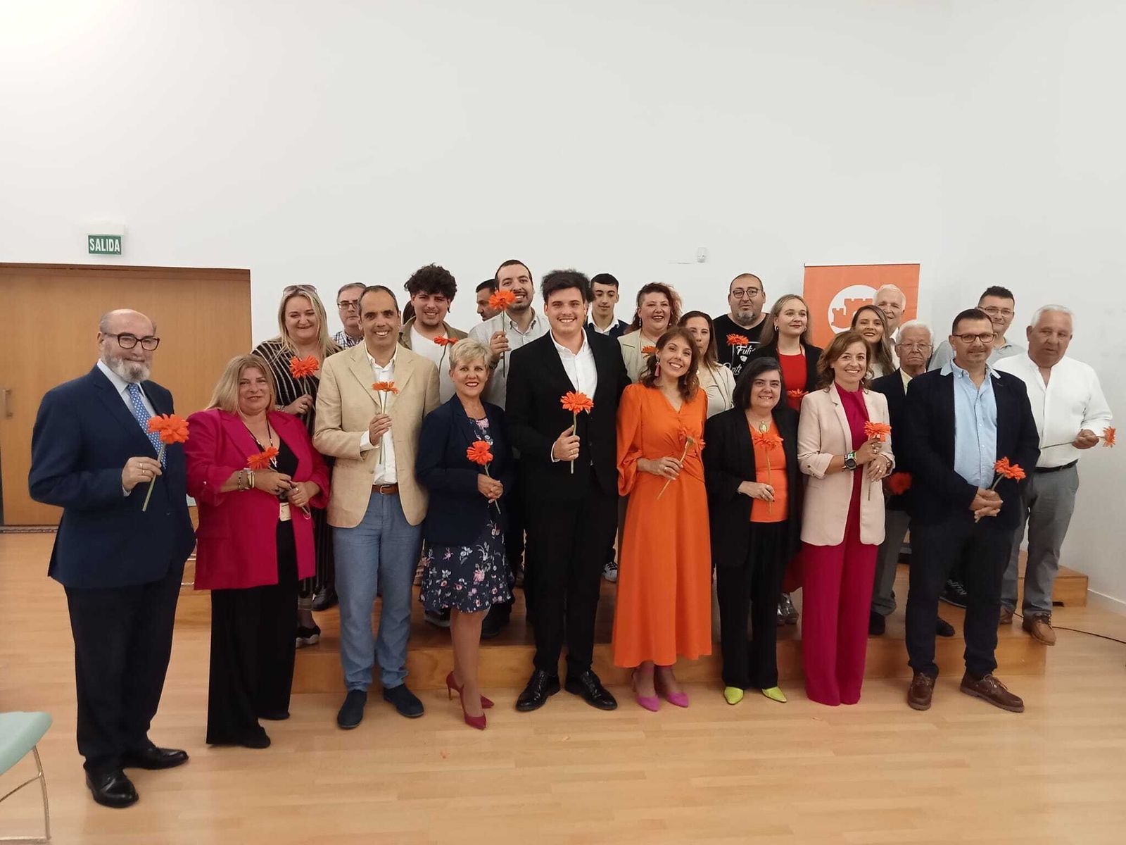 Una imagen de la presentación de la candidatura de El Puerto 100x100.