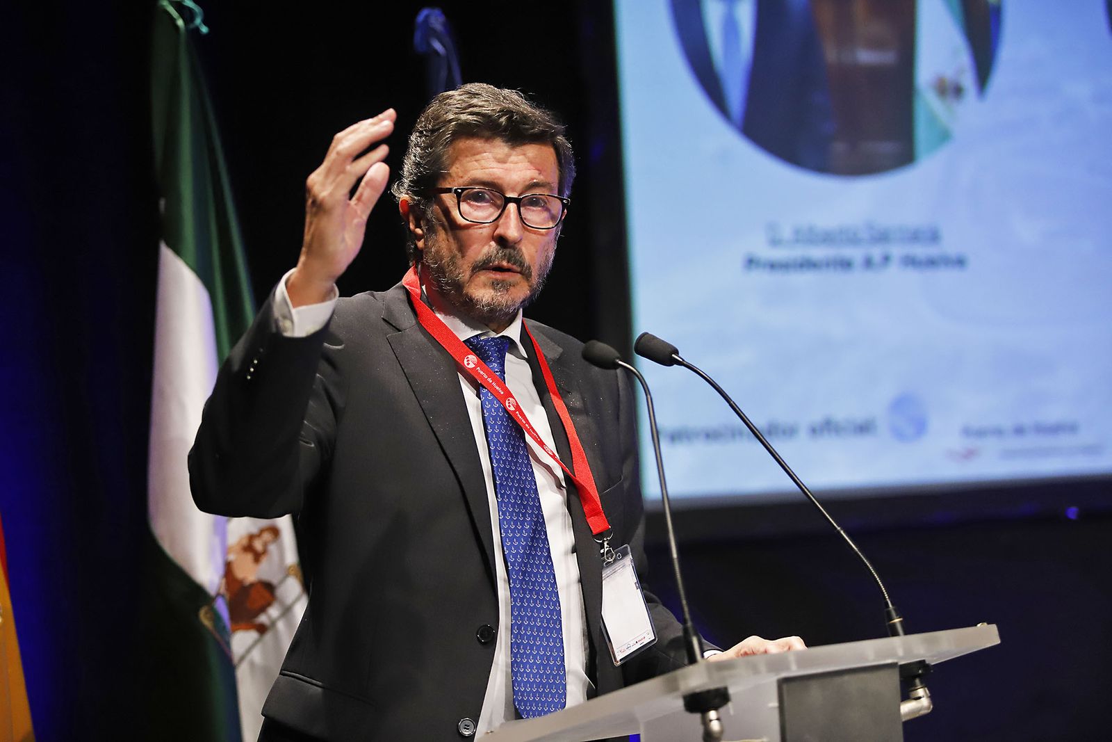 Imágenes de la conferencia anual sobre 'Transporte Marítimo de Corta Distancia eficiencia, sostenibilidad y conectividad al servicio de las cadenas logísticas marítimo-terrestres'