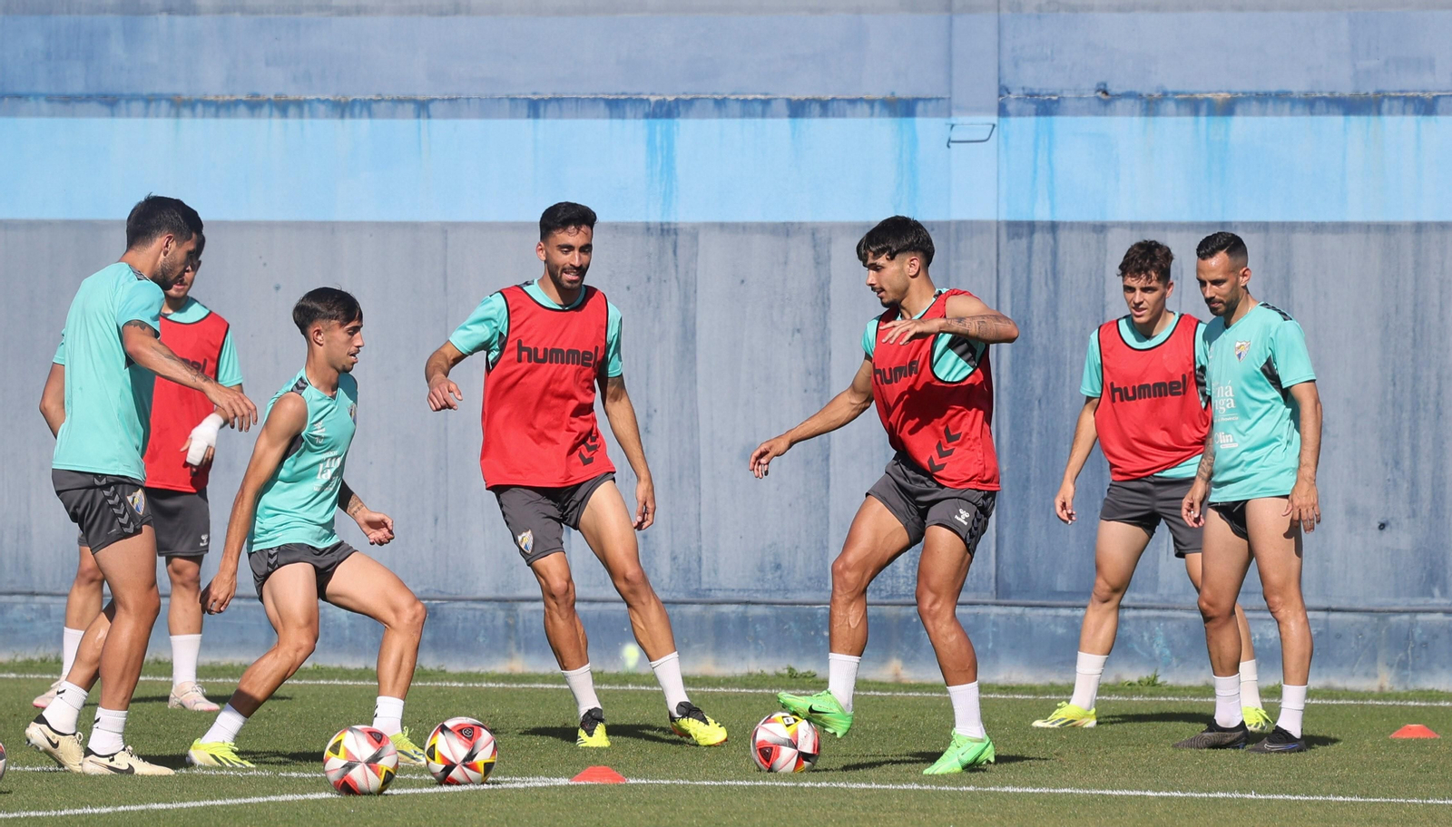 Pellicer aprieta en la vuelta del Málaga CF al trabajo